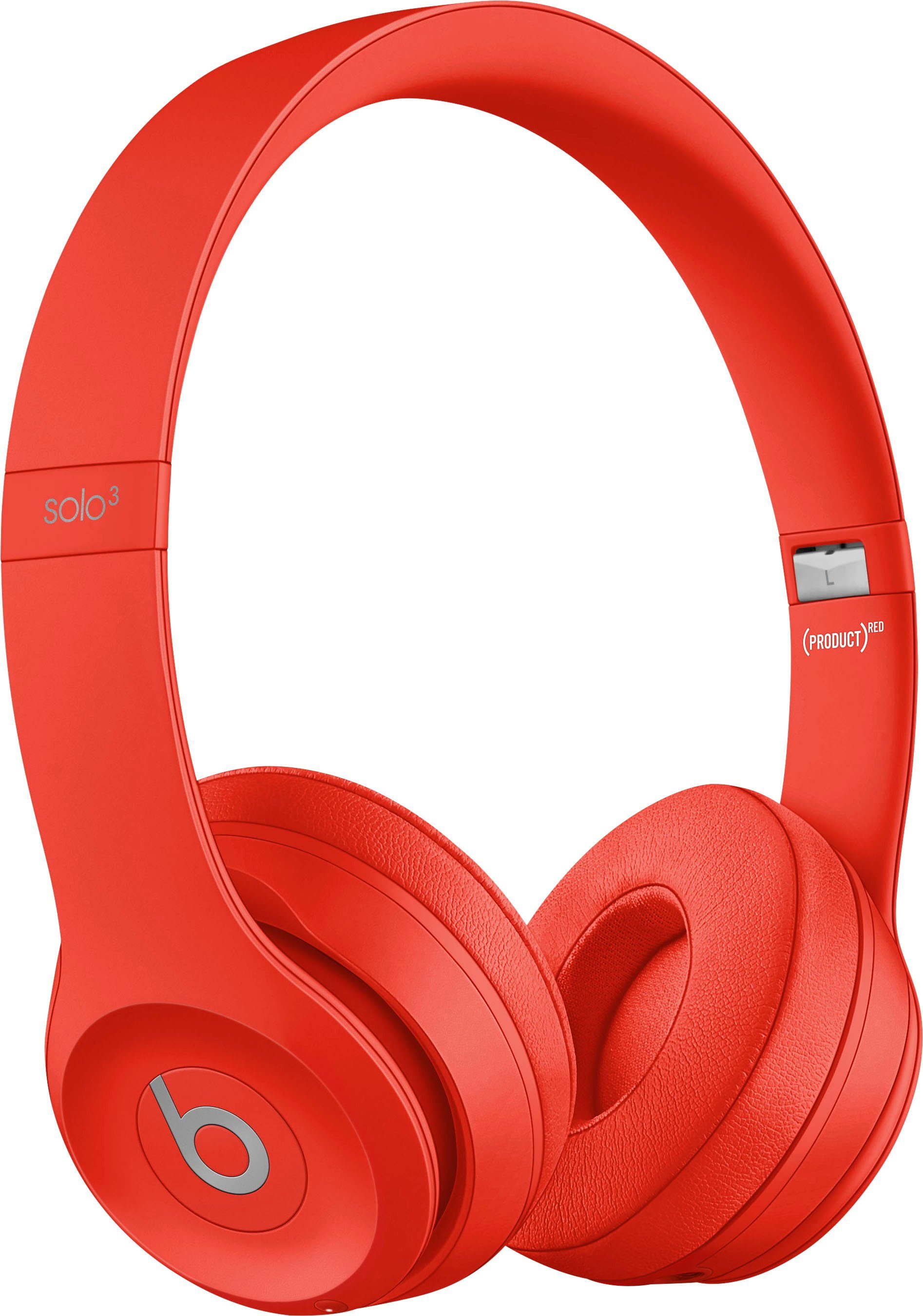 Beats by Dr. 3 Kopfhörer Dre Solo rot wireless Sprachsteuerung, Geräuschisolierung, Siri, (Freisprechfunktion, Bluetooth)