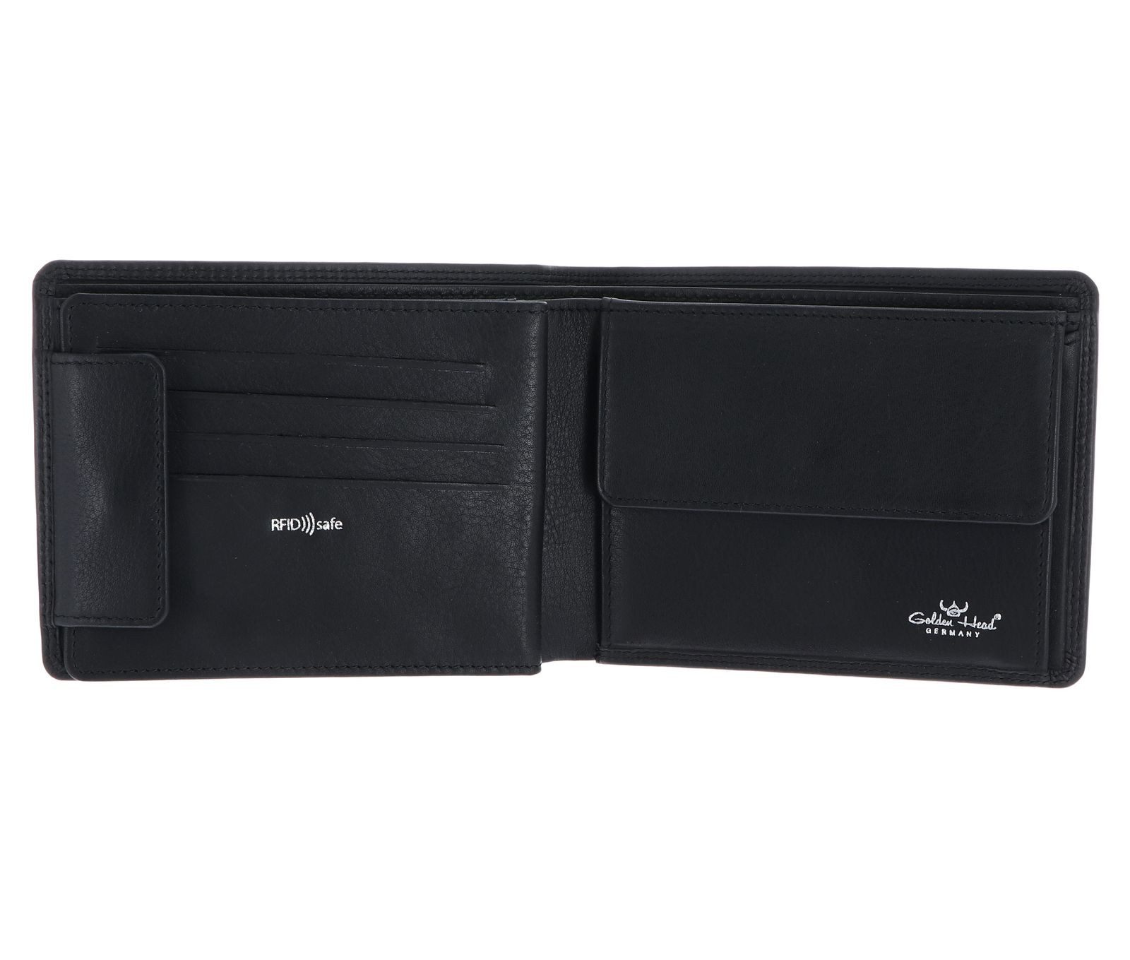 Golden Head Geldbörse Billfold Coin Wallet, aus echtem Rindsleder mit RFID- günstig online kaufen
