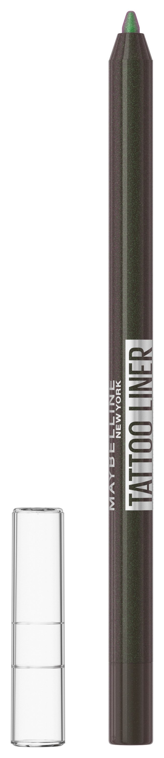 MAYBELLINE NEW YORK Kajal Maybelline New York Tattoo Liner Gel Pencil, Gel-Textur, geschmeidig, wasser- und wischfest, bis zu 36h Halt.