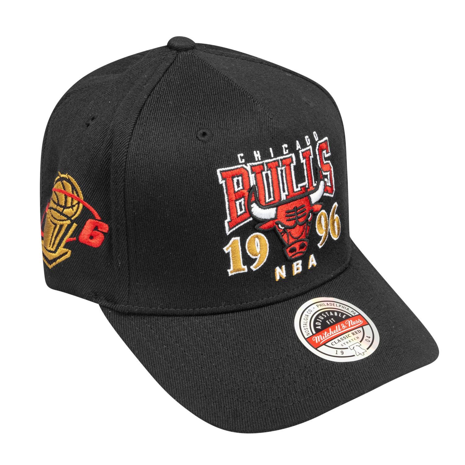 Mitchell & Ness Snapback Cap Stretch CHAMPIONS Chicago Bulls günstig online kaufen