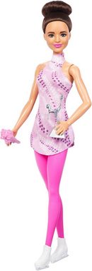 Barbie Anziehpuppe Eiskunstläuferin