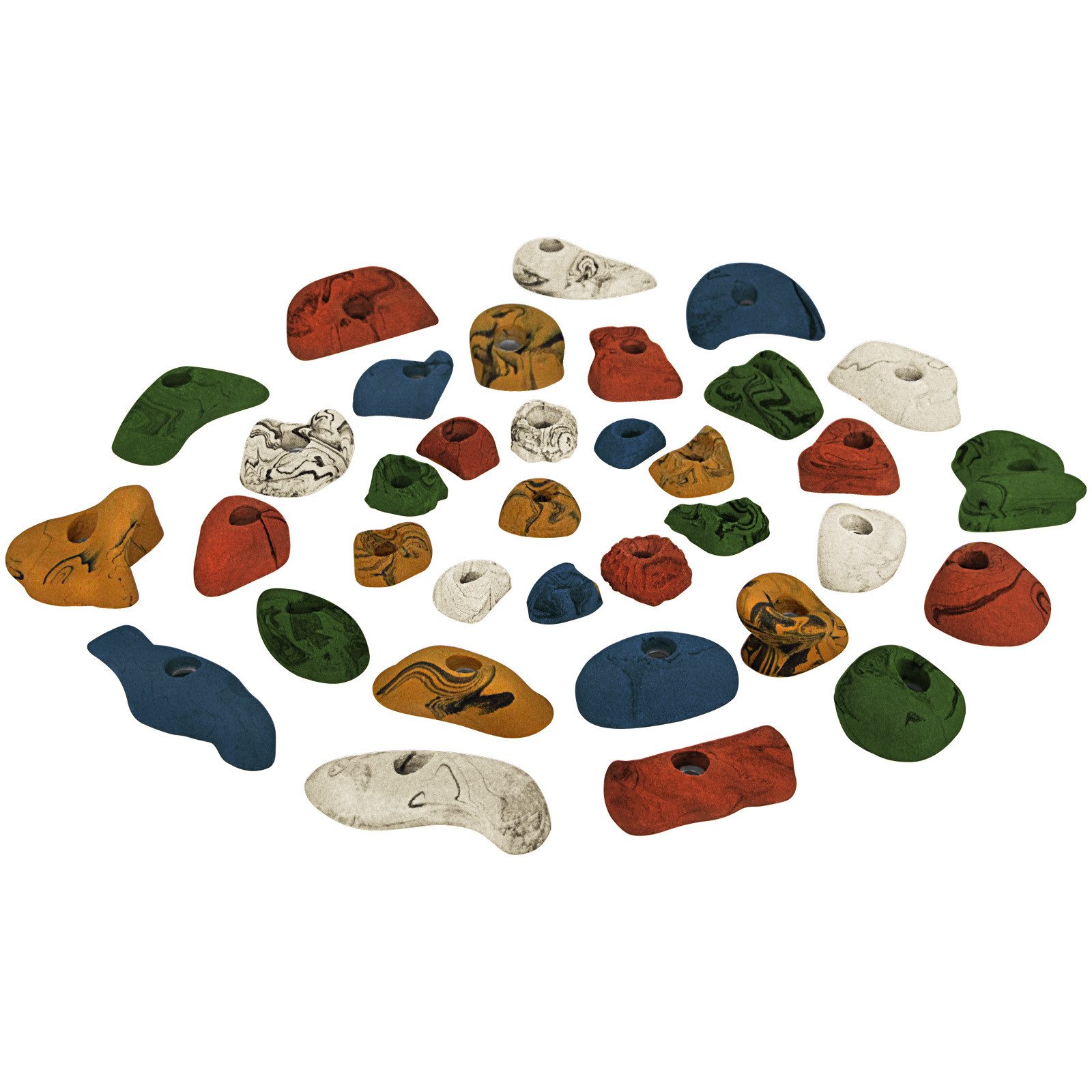 Klettergriff ALPIDEX 35 Klettergriffe - für eine Kletterfläche von ca. 3 bis 5 m²