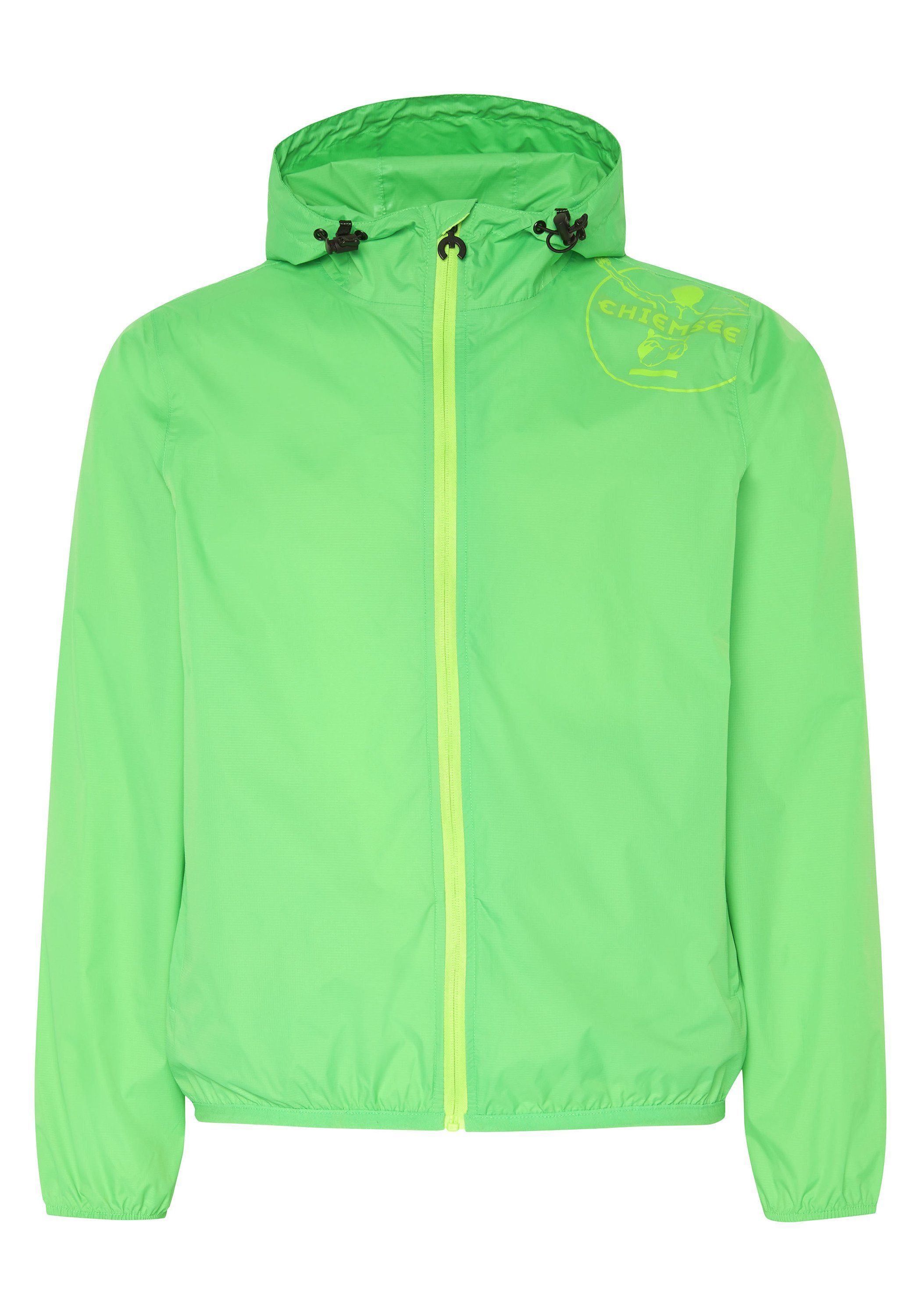 Chiemsee Outdoorjacke Regenjacke mit Jumper-Motiv und Taschen-Funktion 1