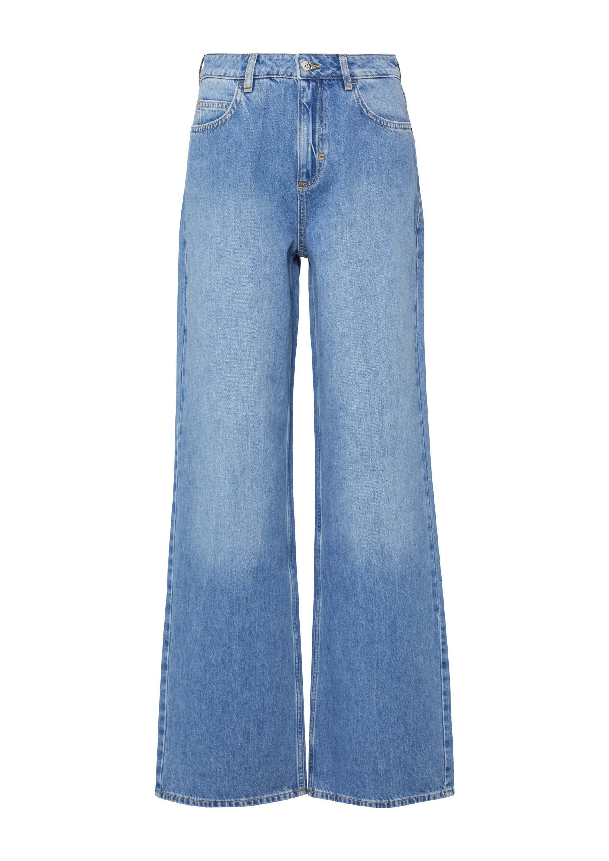 Weite Jeans Jeans-Hose