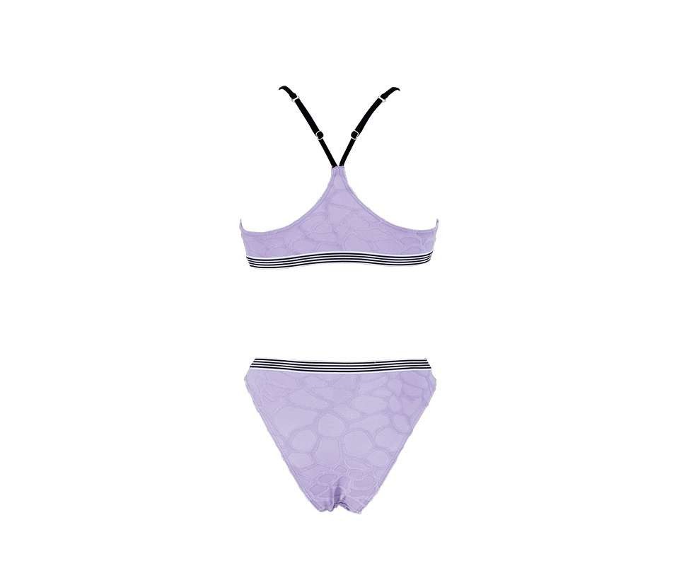 aquafeel Triangel-Bikini Damen Bikini Flieder