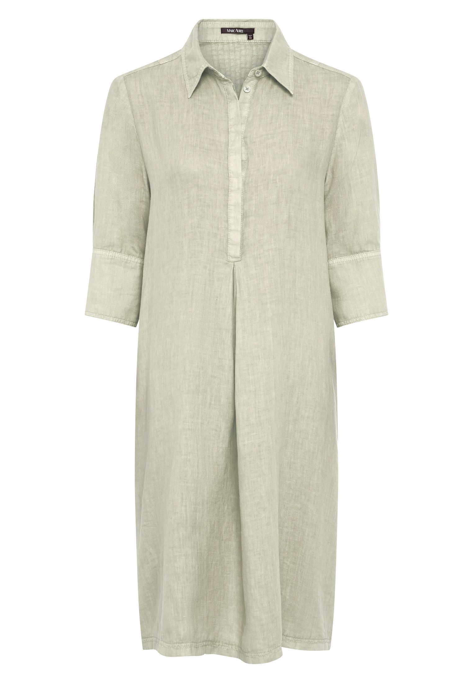 MARC AUREL Midikleid mit Hemdkragen