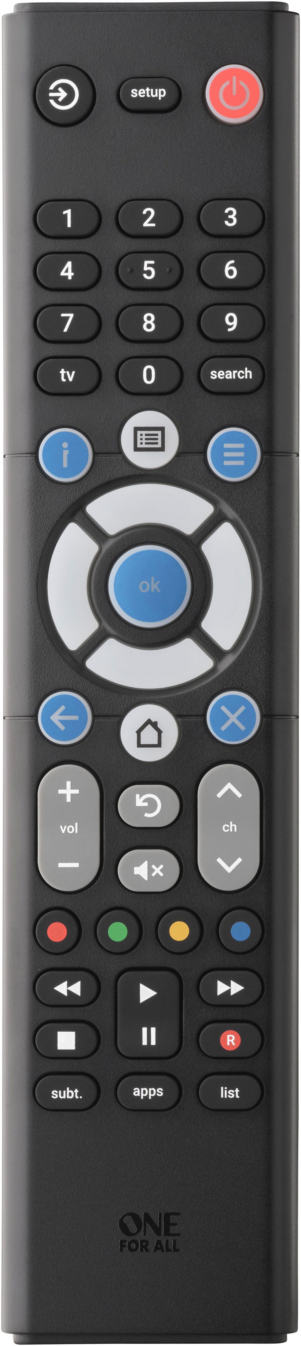 One for All Essence TV URC 1211 Fernbedienung (1-in-1)