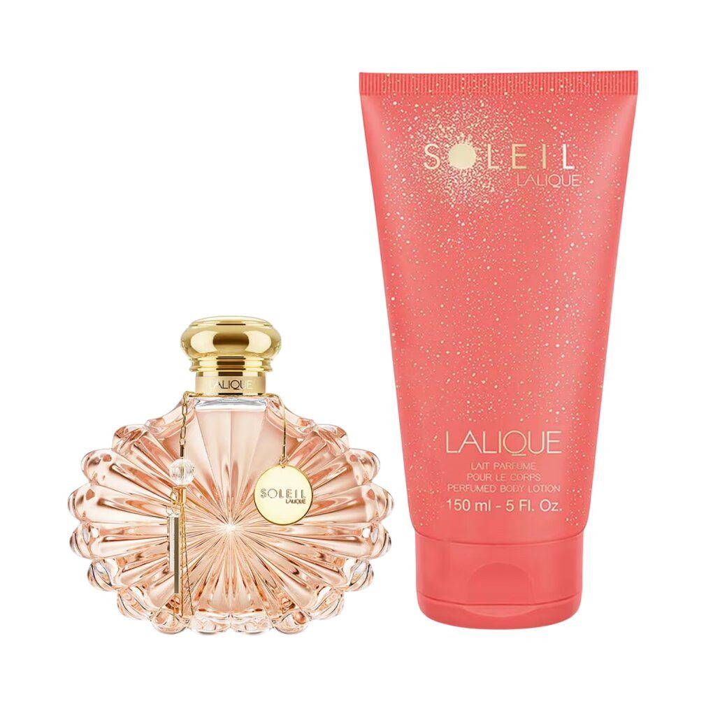 Lalique Eau de Parfum Soleil Gift Set 100ml EDP + 150ml Body Lotion