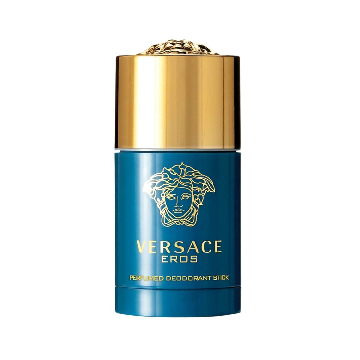 Versace Deo-Stift Eros Deodorant Stick – Sinnlicher Herrenduft & langanhaltender Schutz, – 75 ml – Frisch-holzige Noten mit Minze, Zitrone & Amber –, Pflegend bei empfindlicher Haut – Für ein maskulines Dufterlebnis