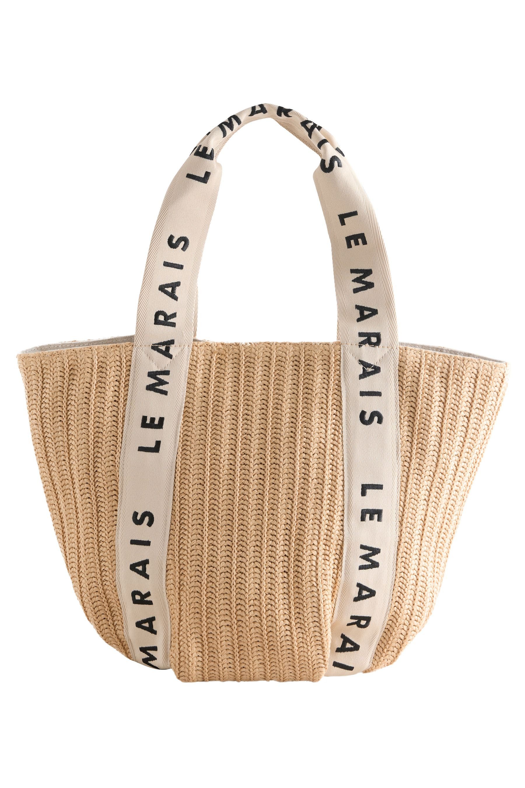 Next Schultertasche Schultertasche in Raffiaoptik (1-tlg) günstig online kaufen
