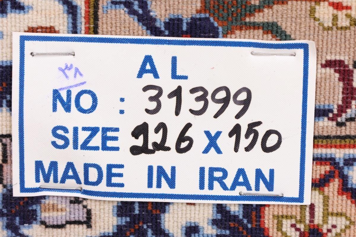 mm Nain 149x225 Höhe: rechteckig, Handgeknüpfter 6 Isfahan Orientteppich Trading, Orientteppich, Seidenkette