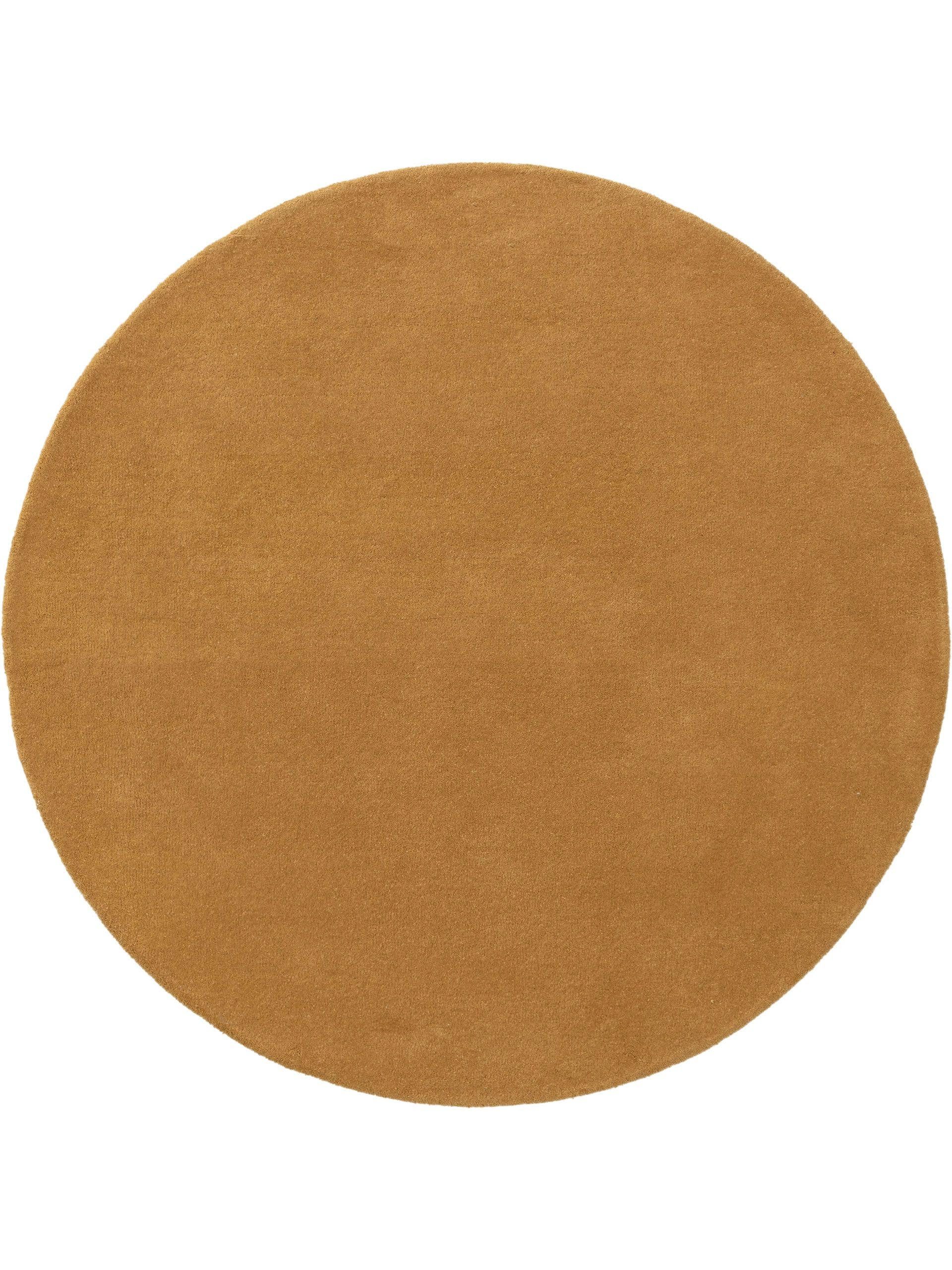 benuta Wollteppich Bent, rund, Höhe: 6 mm, Teppich Wohnzimmer, Schlafzimmer günstig online kaufen