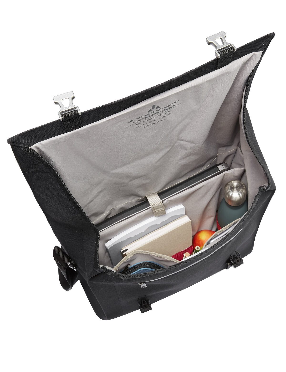 VAUDE Gepäckträgertasche Bayreuth IV L (1-tlg., 1), Elegante Officetasche zum Radfahren