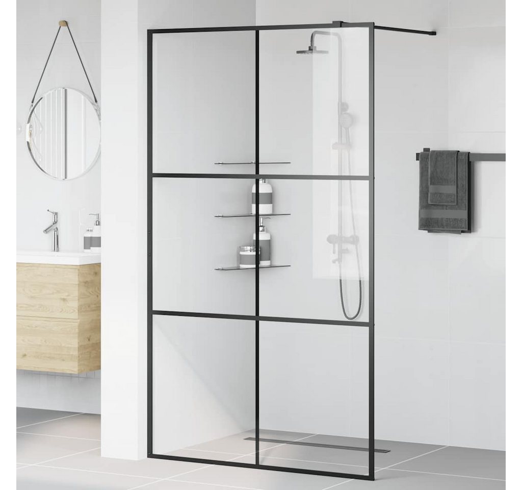 Thumbnail - vidaXL Duschwand Duschwand für Begehbare Dusche mit Klarem ESG Glas 115x195 cm