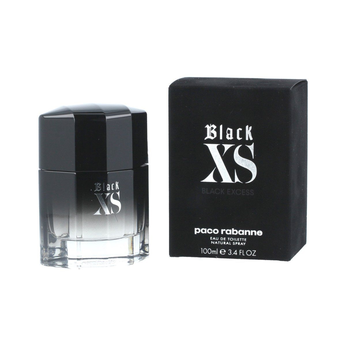 paco rabanne Eau de Toilette Black XS Pour Homme, Glasflakon, Parfüm EDT, Herrenduft