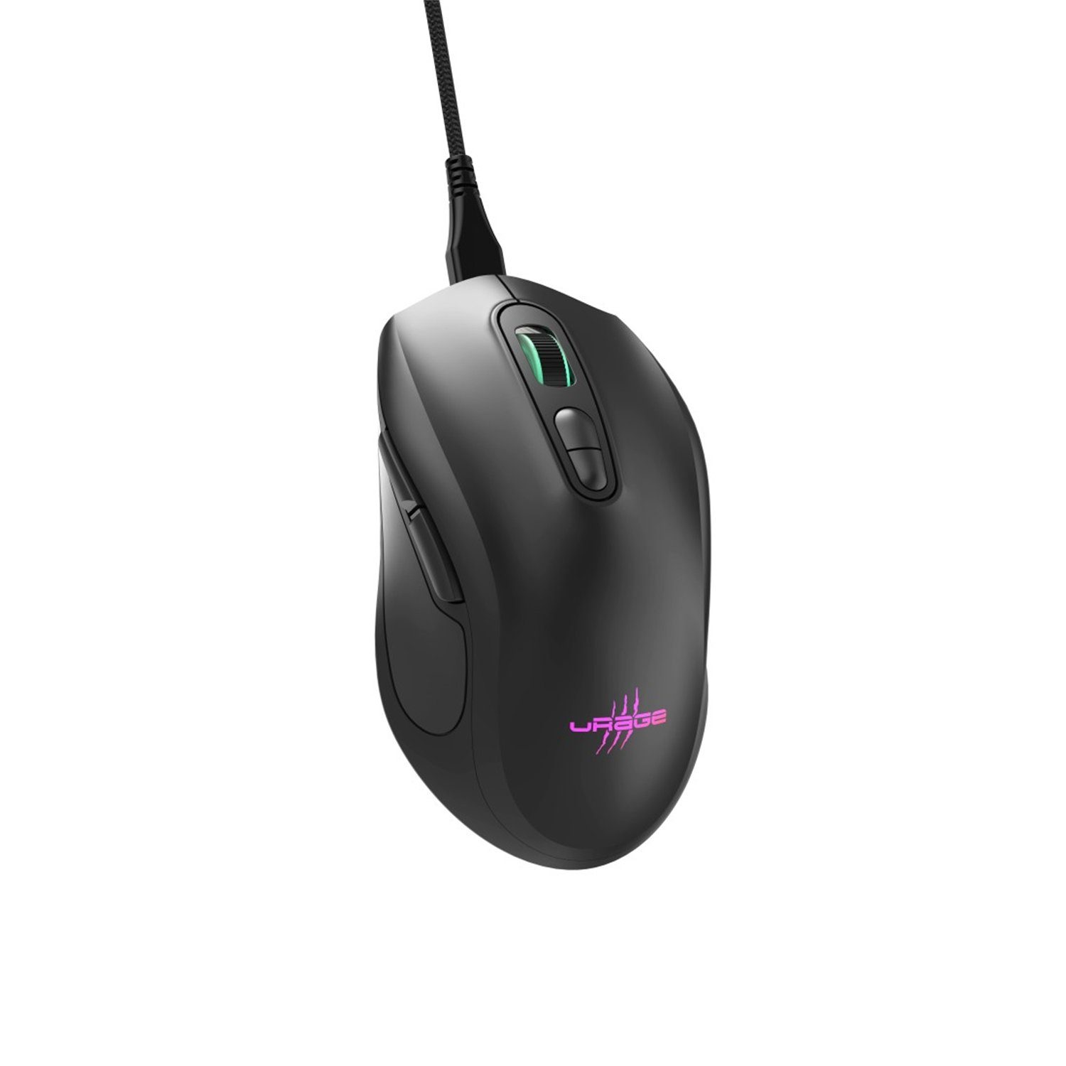 uRage Reaper 340, Schwarz Gaming-Maus (kabelgebunden)