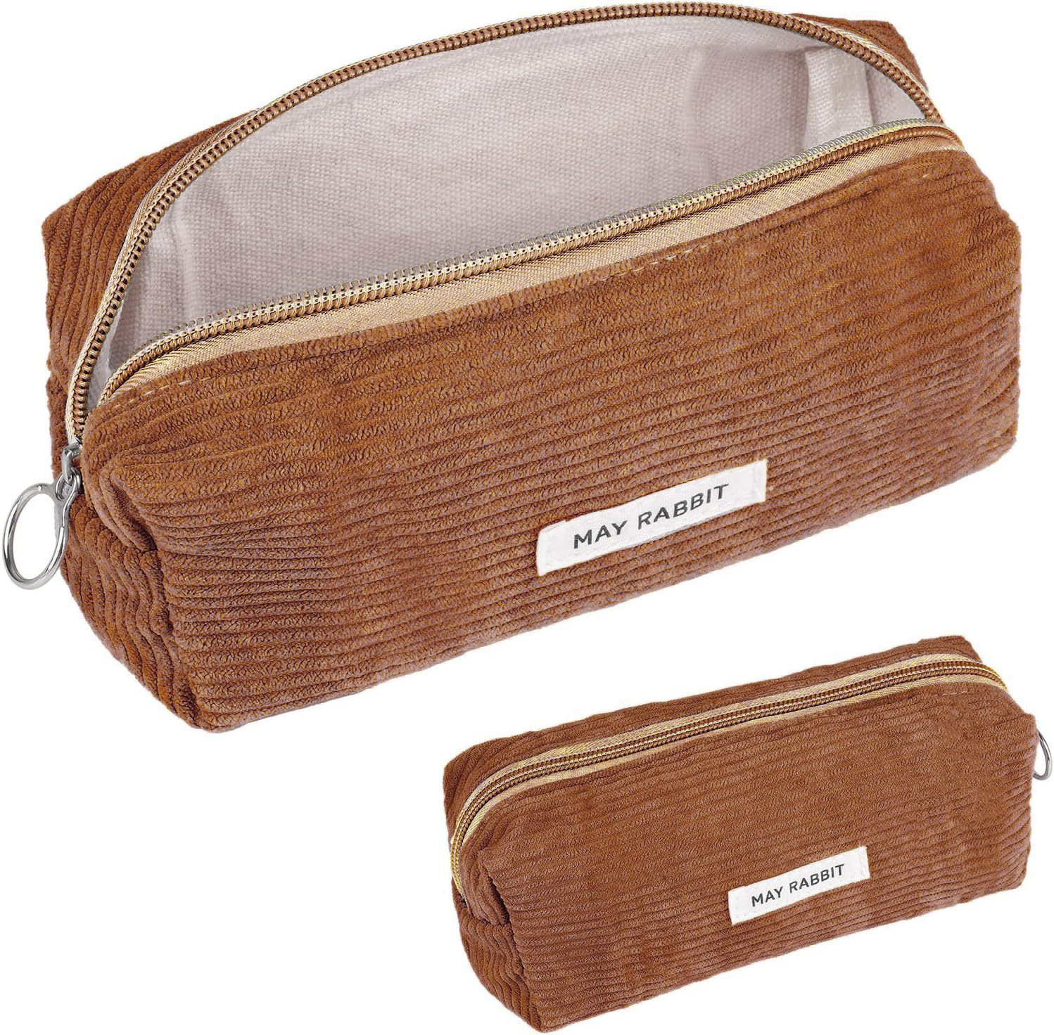 Coonoor Schreibgeräteetui Hochwertiges Kordstoff Federmäppchen, (1-tlg), Gr günstig online kaufen