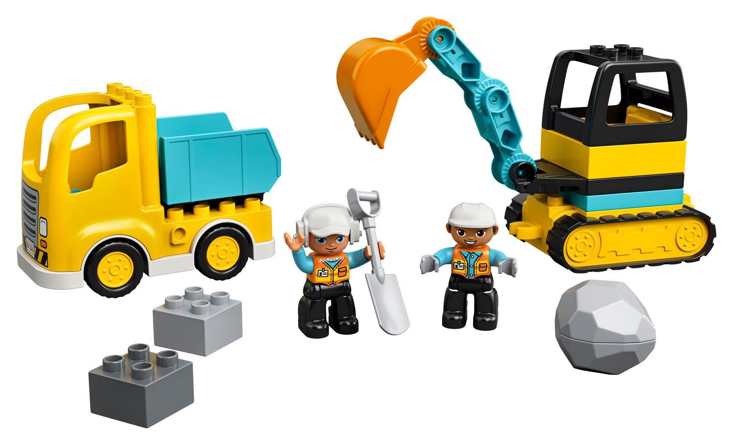 LEGO® LEGO® 10931 DUPLO - Bagger und Laster Konstruktions-Spielset günstig online kaufen