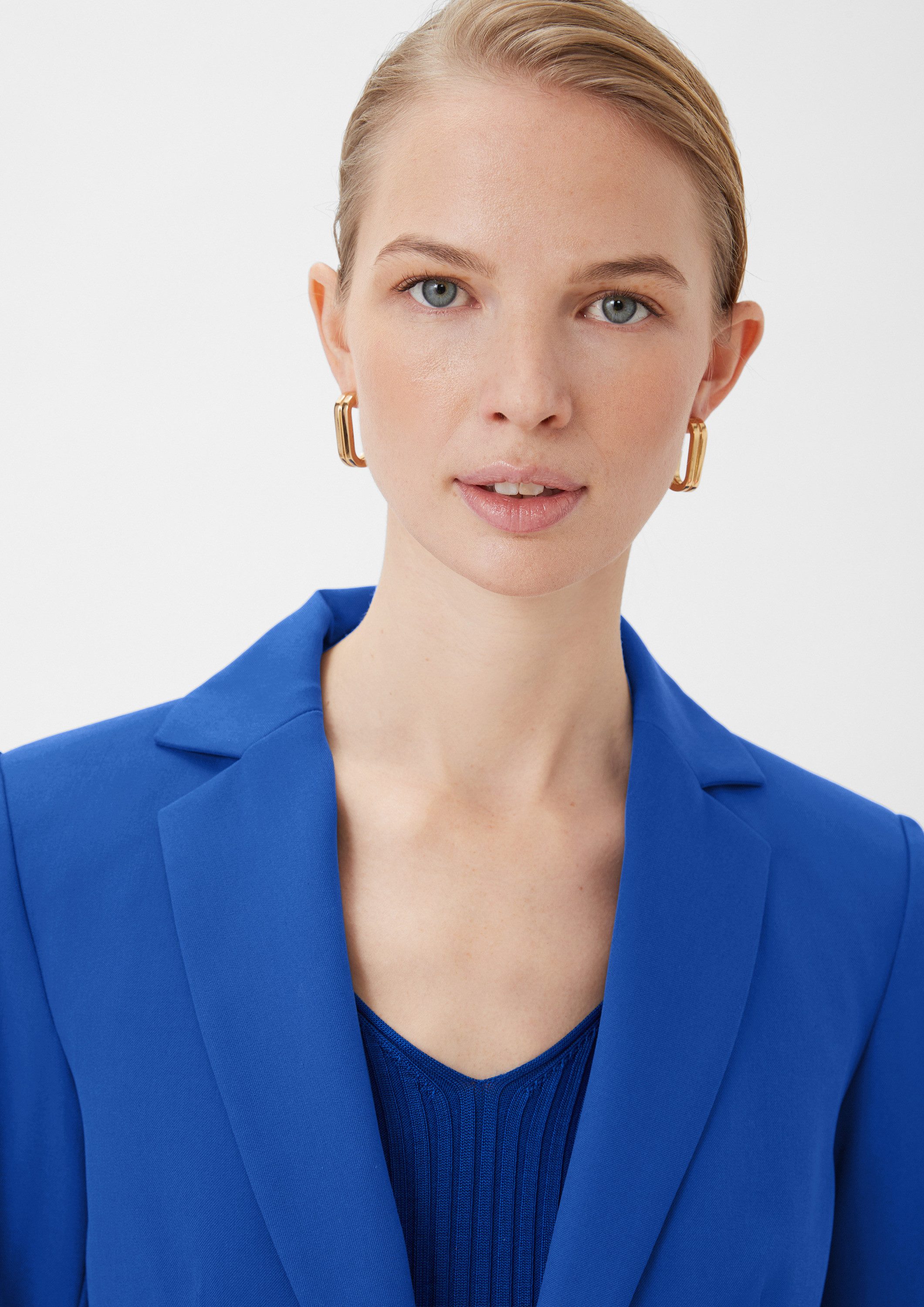 comma Jackenblazer Indoor-Blazer Blazer mit taillierter Passform