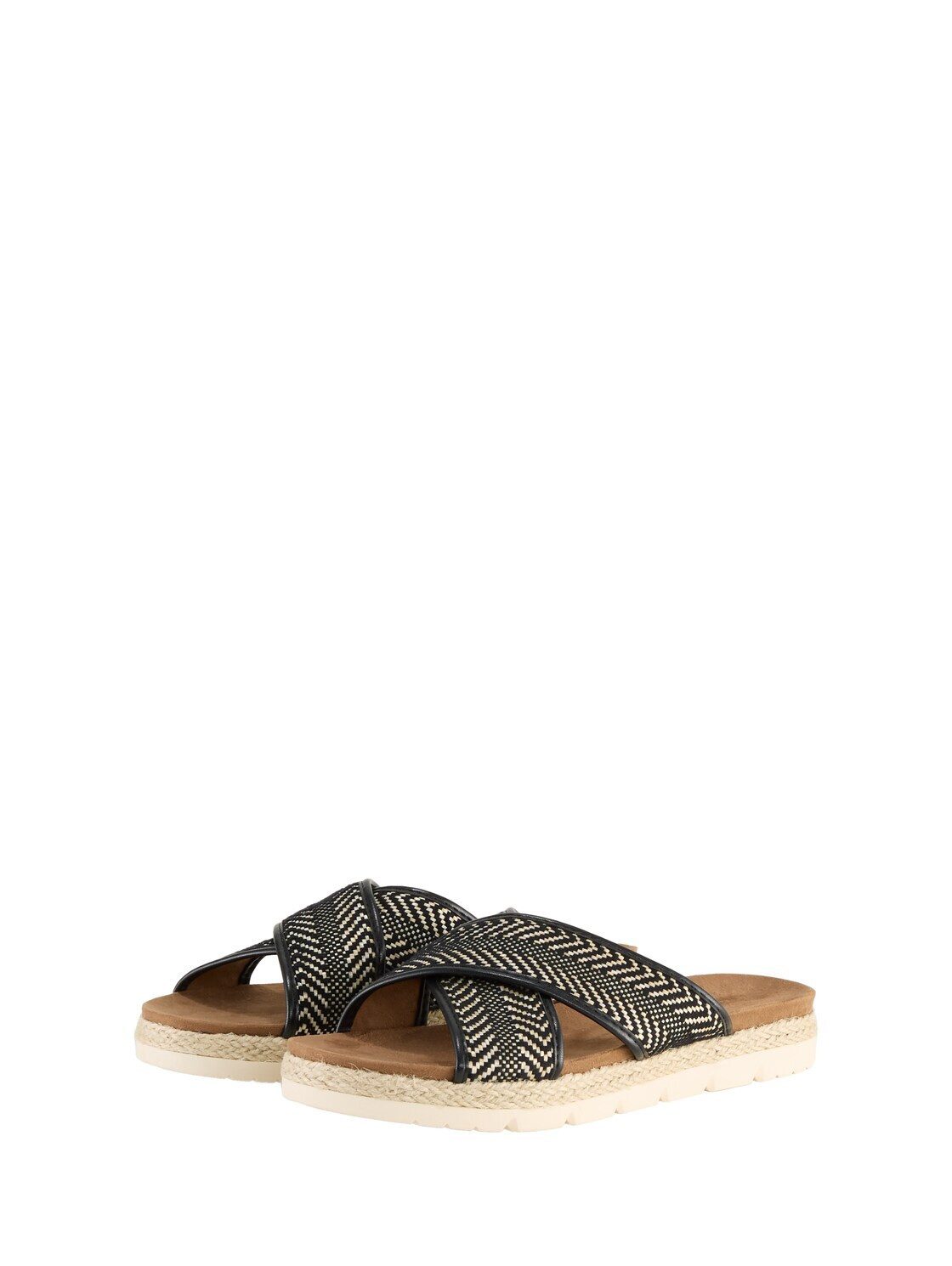 TOM TAILOR Shoes Licence Sandale (1-tlg) Сандалии mit Flechtmuster