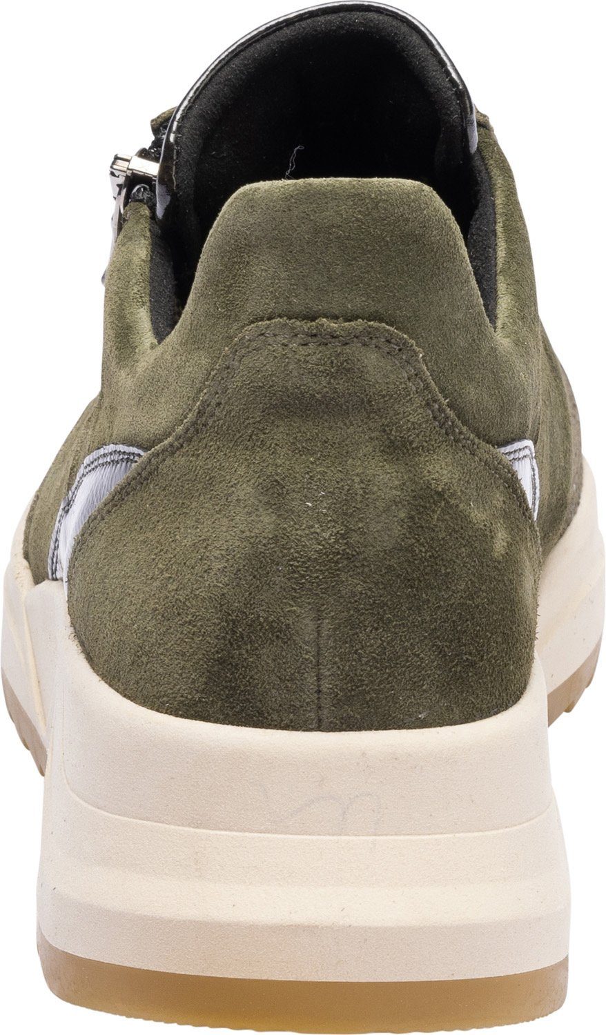 Waldläufer K-Bailey K Sneaker in extraweiter Schuhweite Soft olivgrün