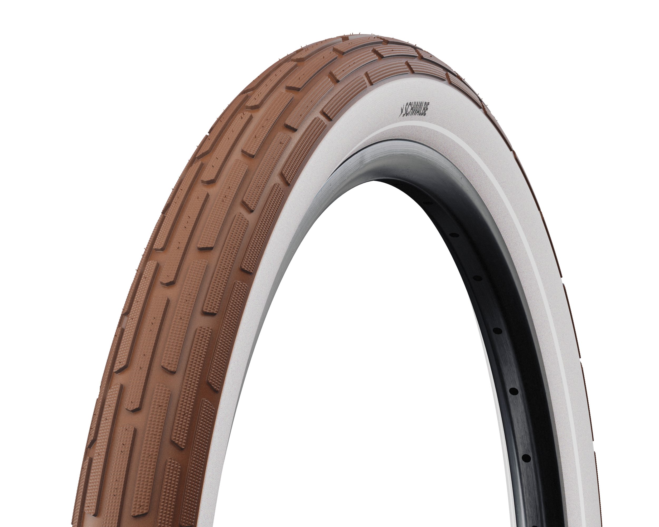 Schwalbe Fahrradreifen Schwalbe Motion Fat Frank Braun/Weißwand 28 x 2.00 - 50-622