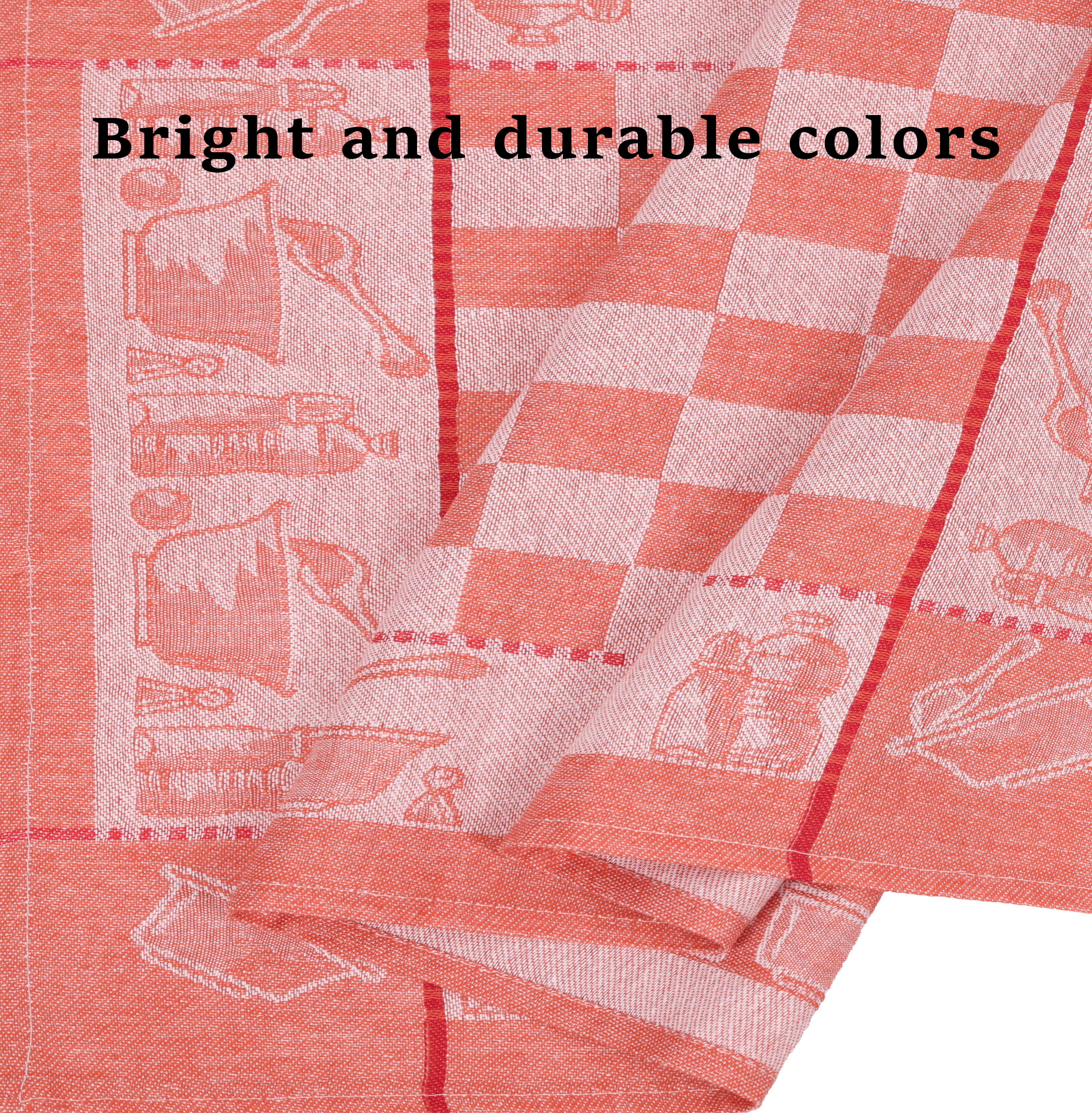 Betz Geschirrtuch 3 Stück Geschirrtücher Halbleinen Küchenhandtuch Größe 50x70 cm, (Set, 3-tlg., 3 Geschirrtücher), Halbleinen Jacquard – Bild 5 von 5