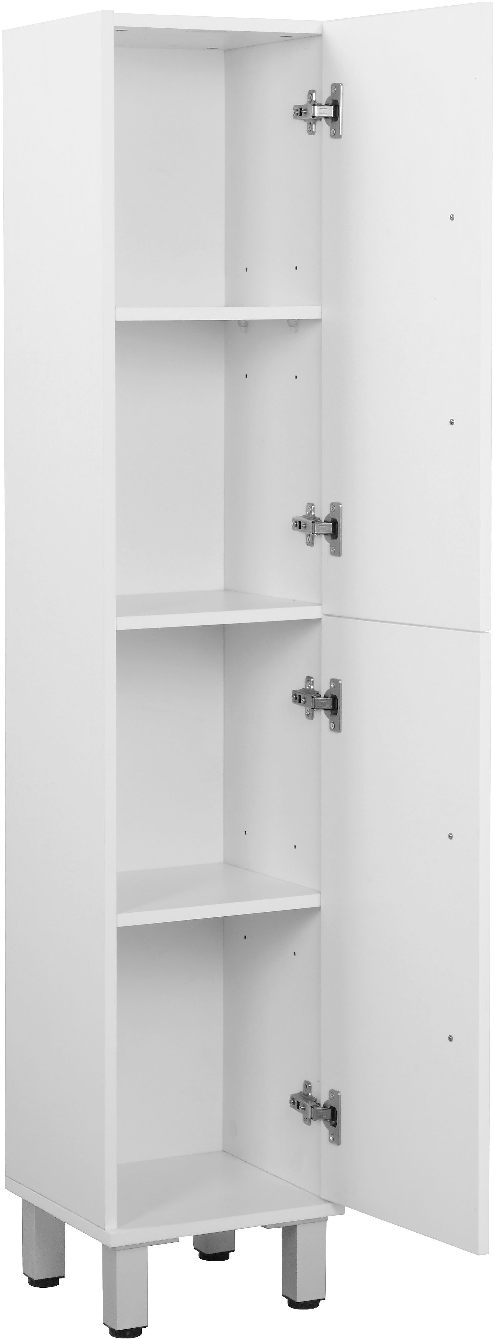 welltime Hochschrank Florenz Breite 30cm,Badezimmerschrank,Badschrank,2 Türen – Bild 4 von 5
