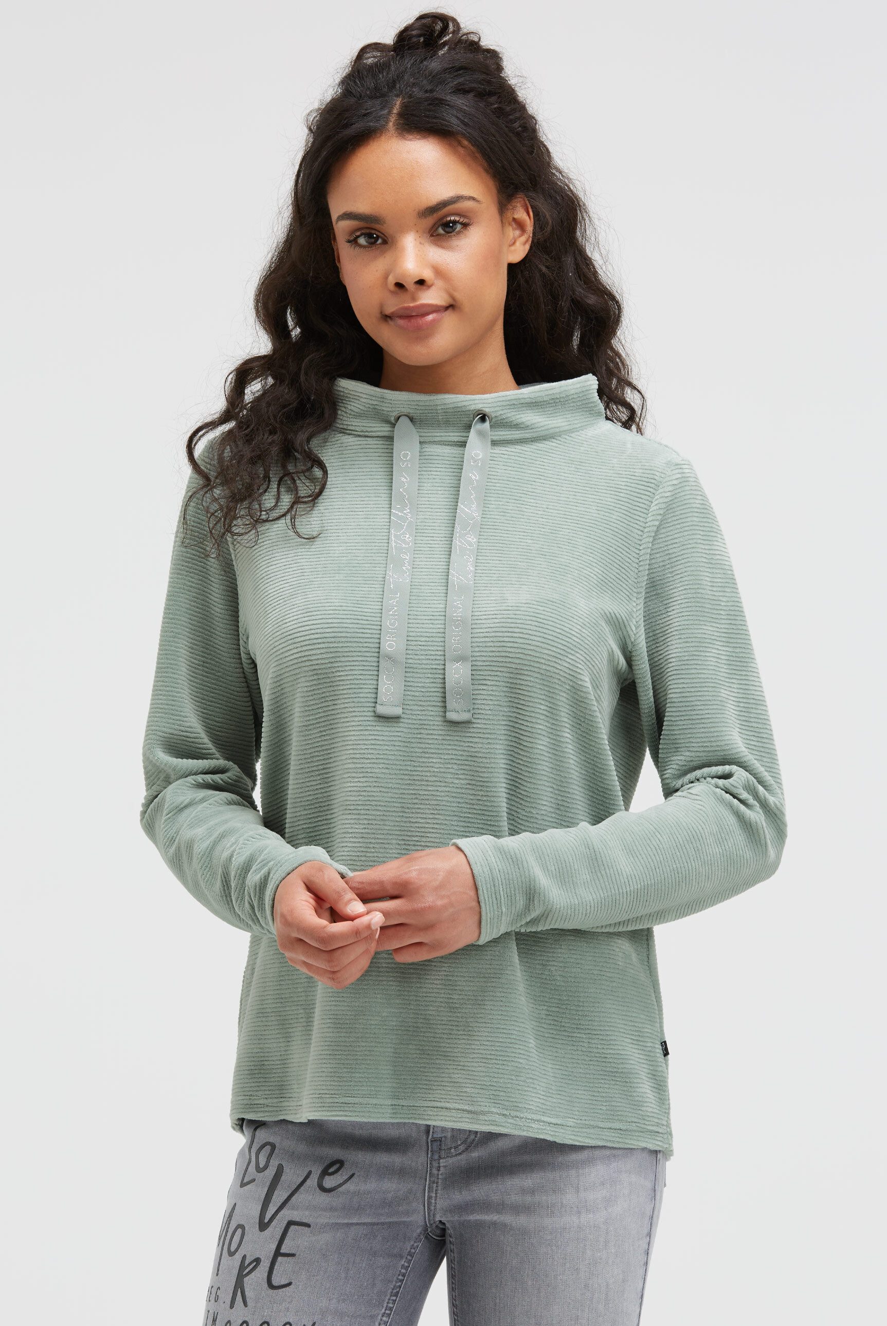 SOCCX Sweater mit Stehkragen günstig online kaufen