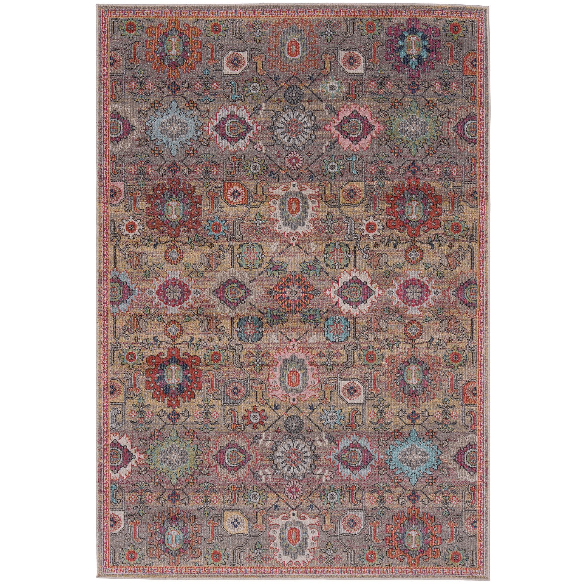 Pergamon Outdoorteppich Indoor Outdoor Teppich Lagos Vintage, Rechteckig, Höhe: 4 mm