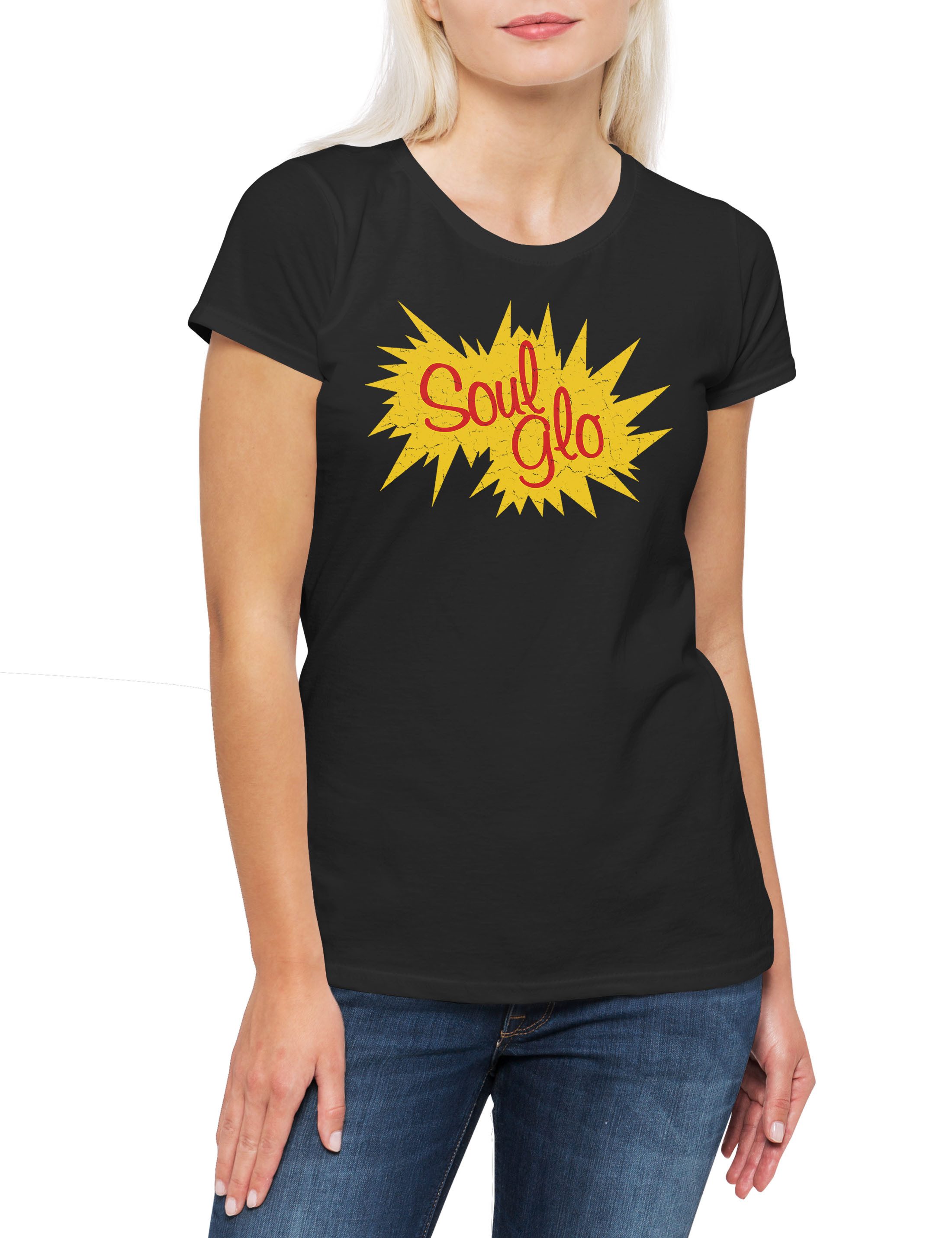 Print-Shirt Soul Glo Damen T-Shirt America Prinz Coming Der Zamunda To Aus Movie