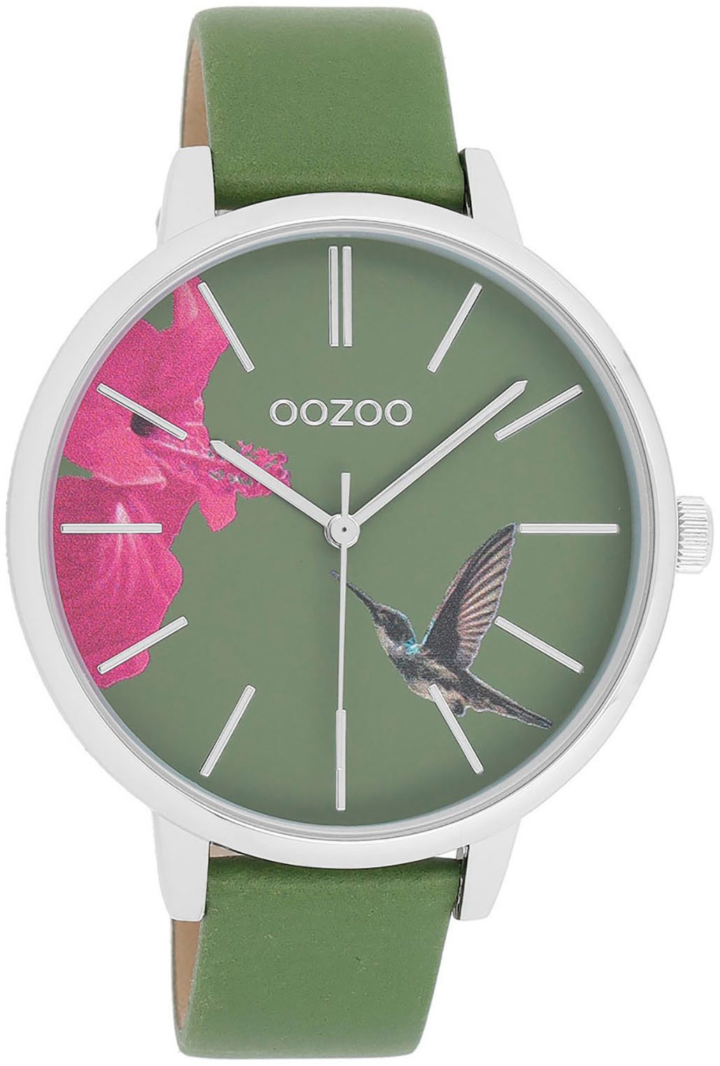 OOZOO Quarzuhr C11065, Armbanduhr, Damenuhr, Lederarmband, günstig online kaufen