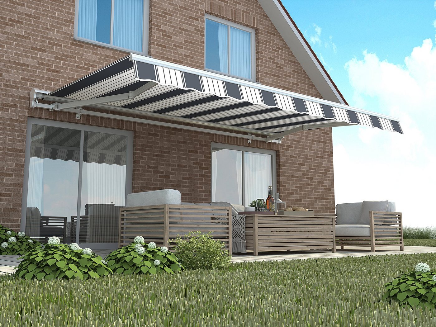Thumbnail - home trends Markise home trends Markisenstoff Markisentuch UV-beständig