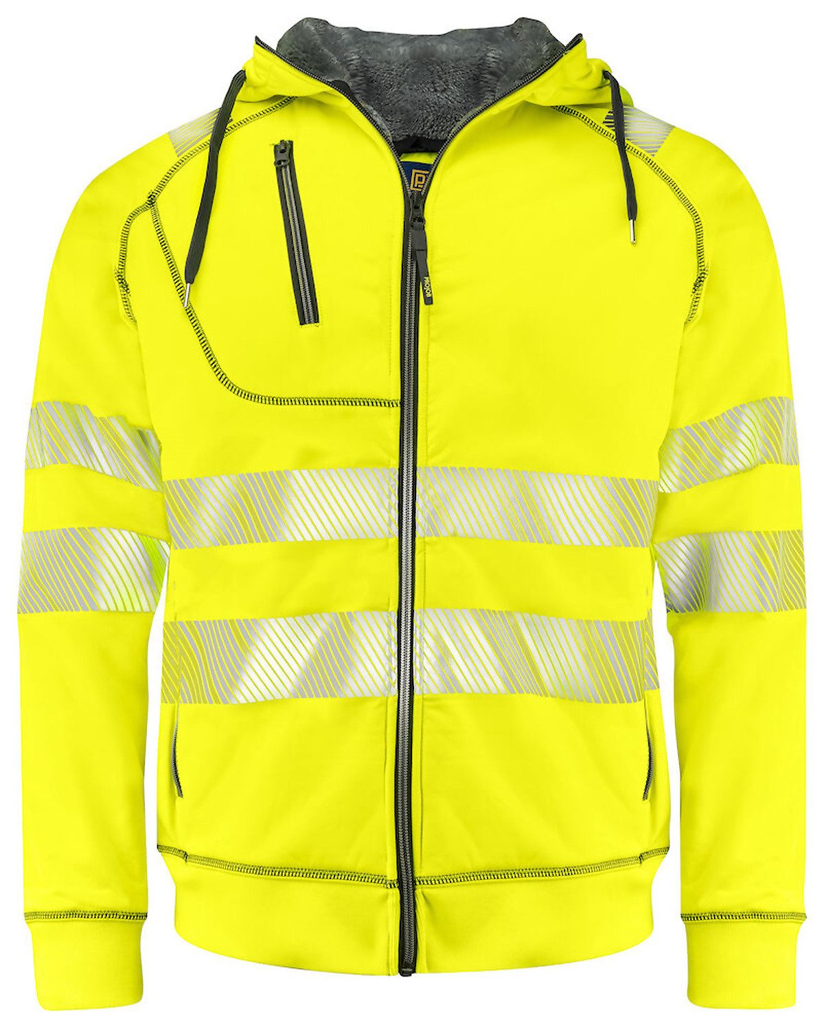 ProJob Arbeitsjacke 6130 Kapuzenjacke EN ISO 20471 Klasse 3/2