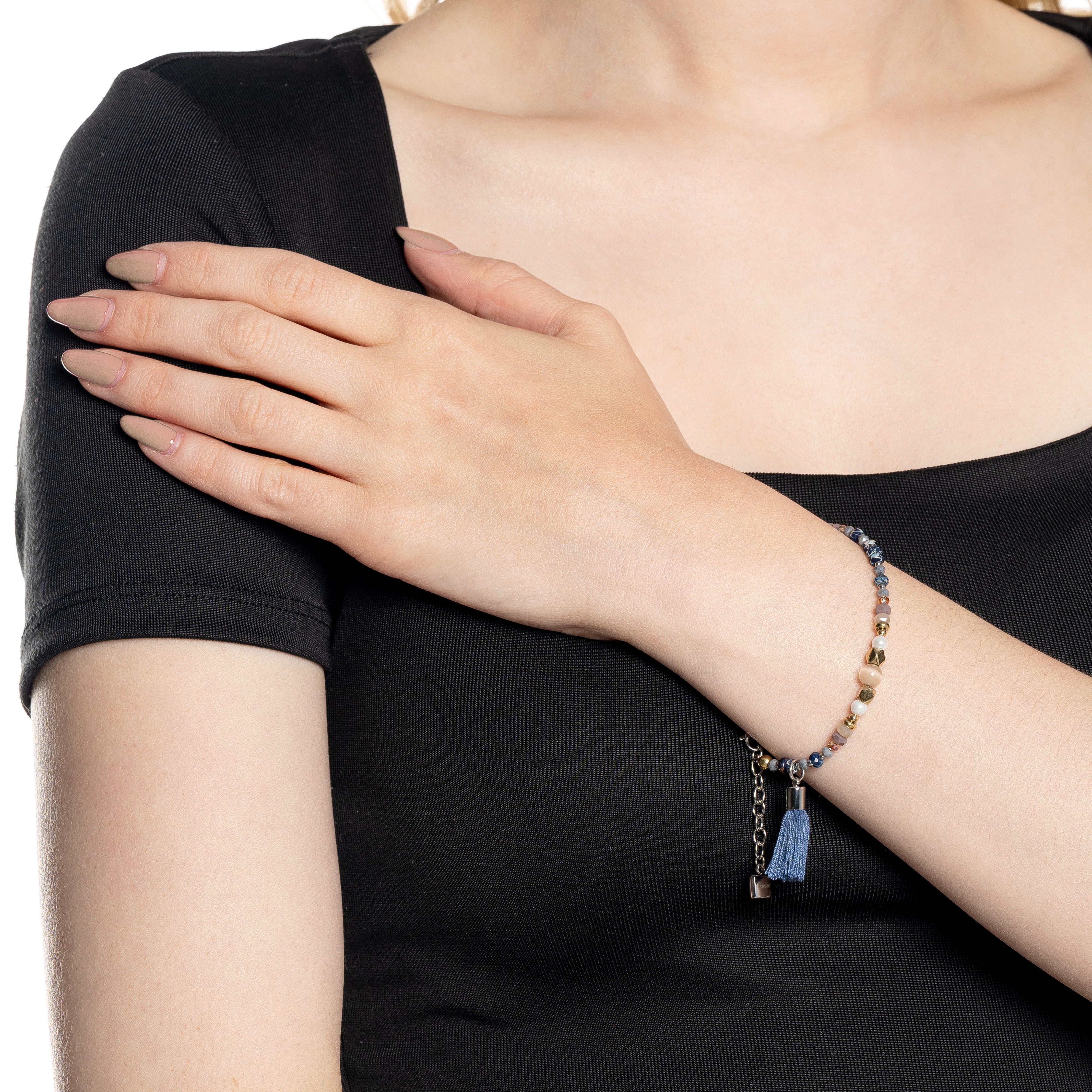 LEONARDO Armband Babsi, mit Sodalith - mit Glasperle, Perlmutt, Perle (imit günstig online kaufen