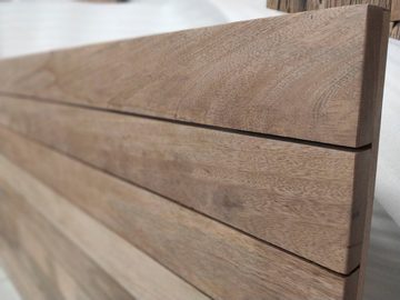 Home affaire Esstisch Aletsch, gefertigt aus unbehandeltem Holz, recyceltes Gerüstholz