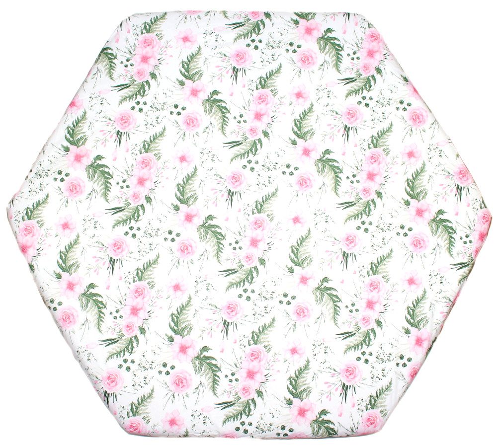 Spannbettlaken Baby Kinder 6-eck Laufgitter Laufstall Matratze 105x120cm