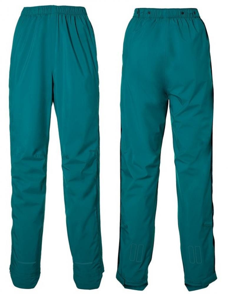 Fahrradhose Basil Fahrrad Regenhose Skane Herren teal green, Größe S