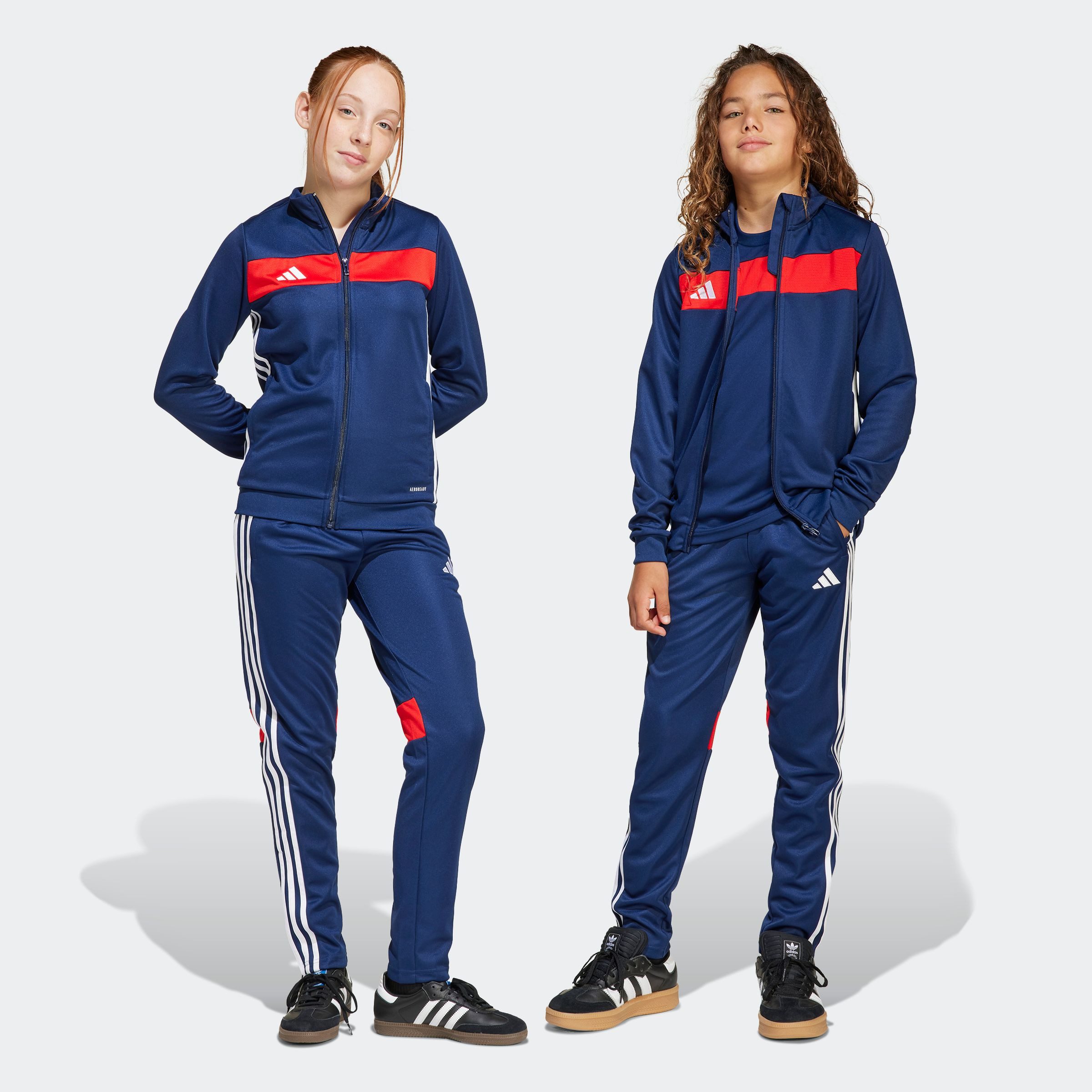 adidas Performance Trainingsanzug TIRO ES TS Y (2-tlg), für Kinder, mit 2 Teilen, aus Polyester