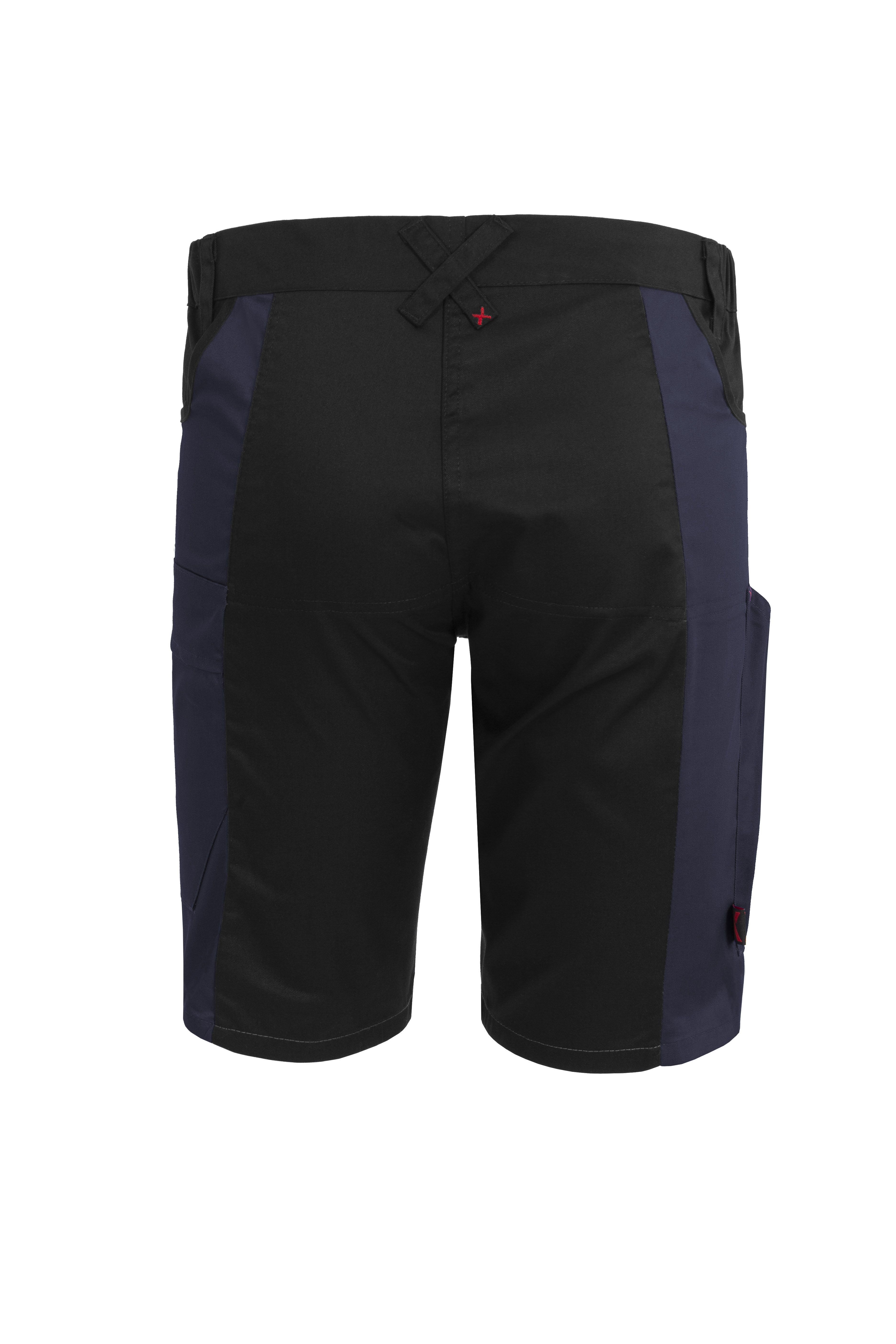 Qualitex Workwear Arbeitsshorts "X-Serie" X-treme strapazierfähige Shorts aus faserverstätktem Gewebe (1-tlg) kurze Arbeitshose mit 6 Taschen - Blickdicht - Pflegeleicht - Waschbar