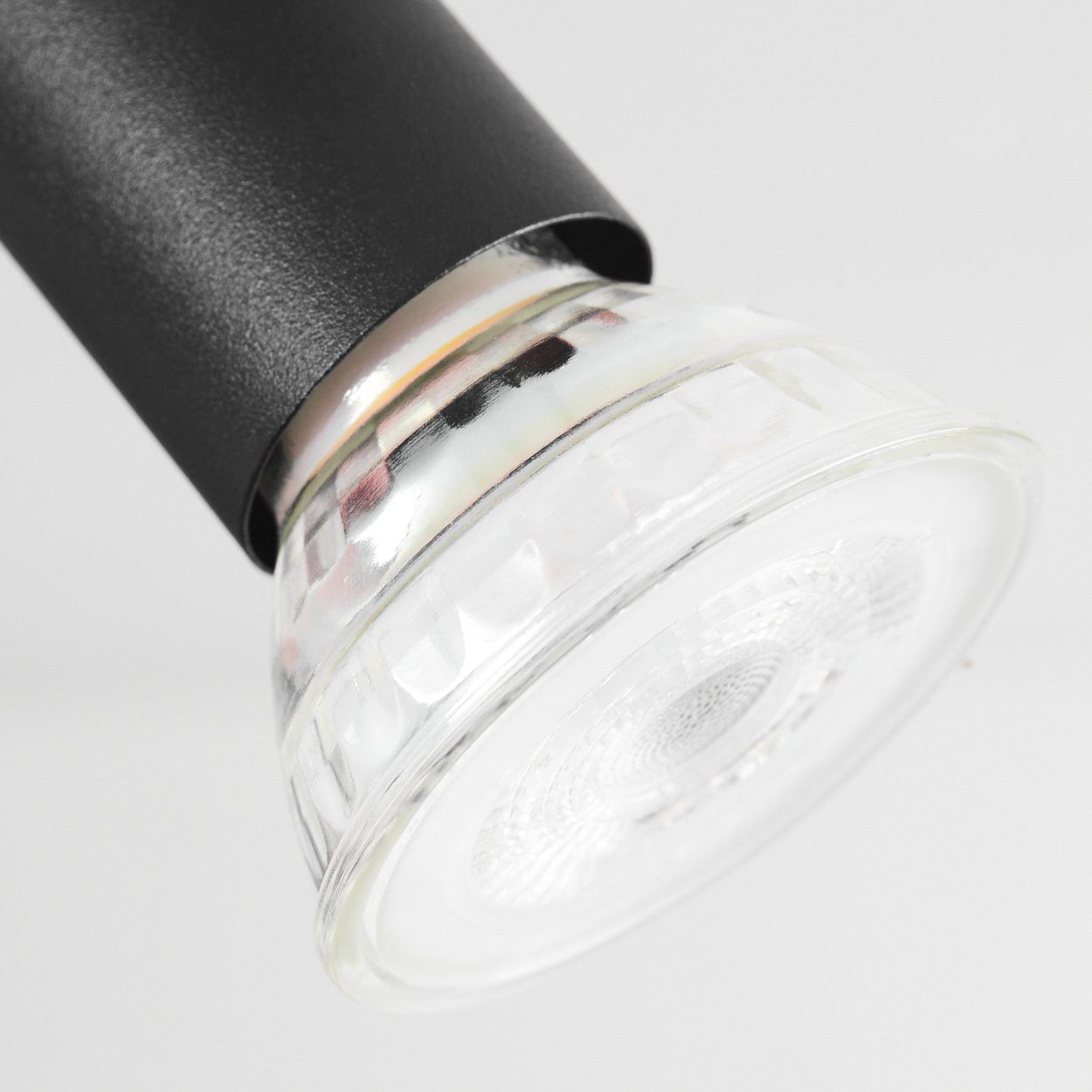 verstellbaren in Metall 3xGU10 aus Leuchte moderne ohne Leuchtmittel, hofstein Deckenleuchte »Buti« mit Schwarz, Deckenlampe Strahlern,