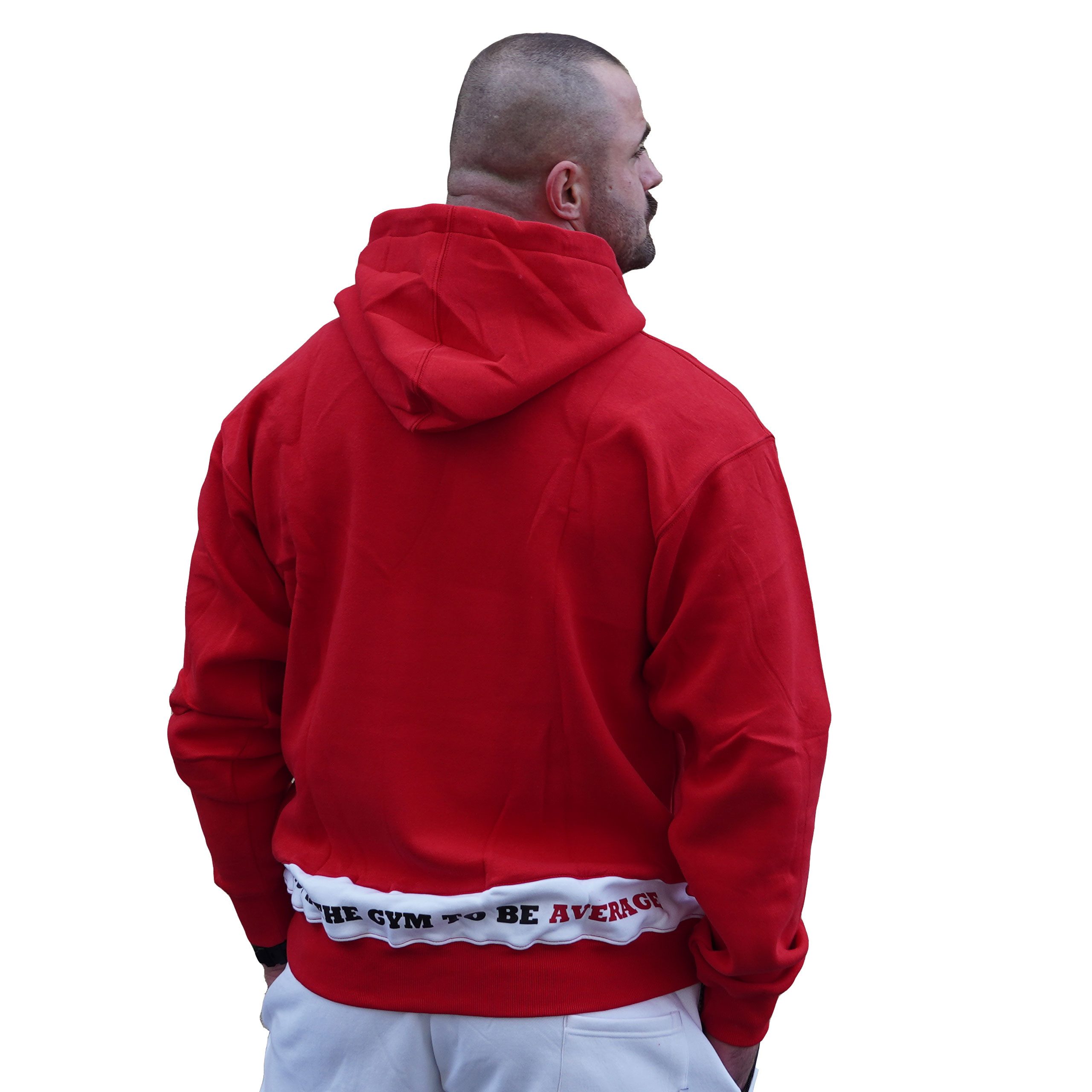 BRACHIAL THE LIFESTYLE COMPANY Kapuzensweatshirt Brachial Hoody "Rude" rot