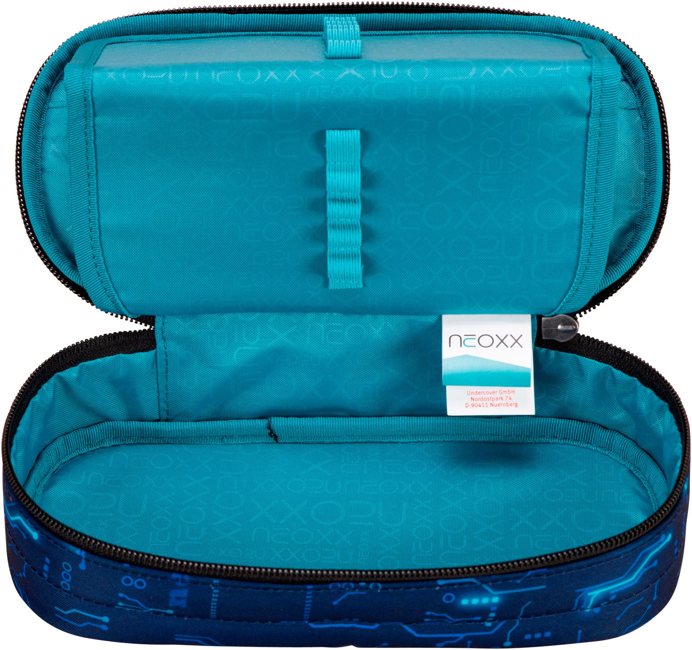 neoxx Schreibgeräteetui Schlamperbox, Jump, teilweise aus recyceltem Material