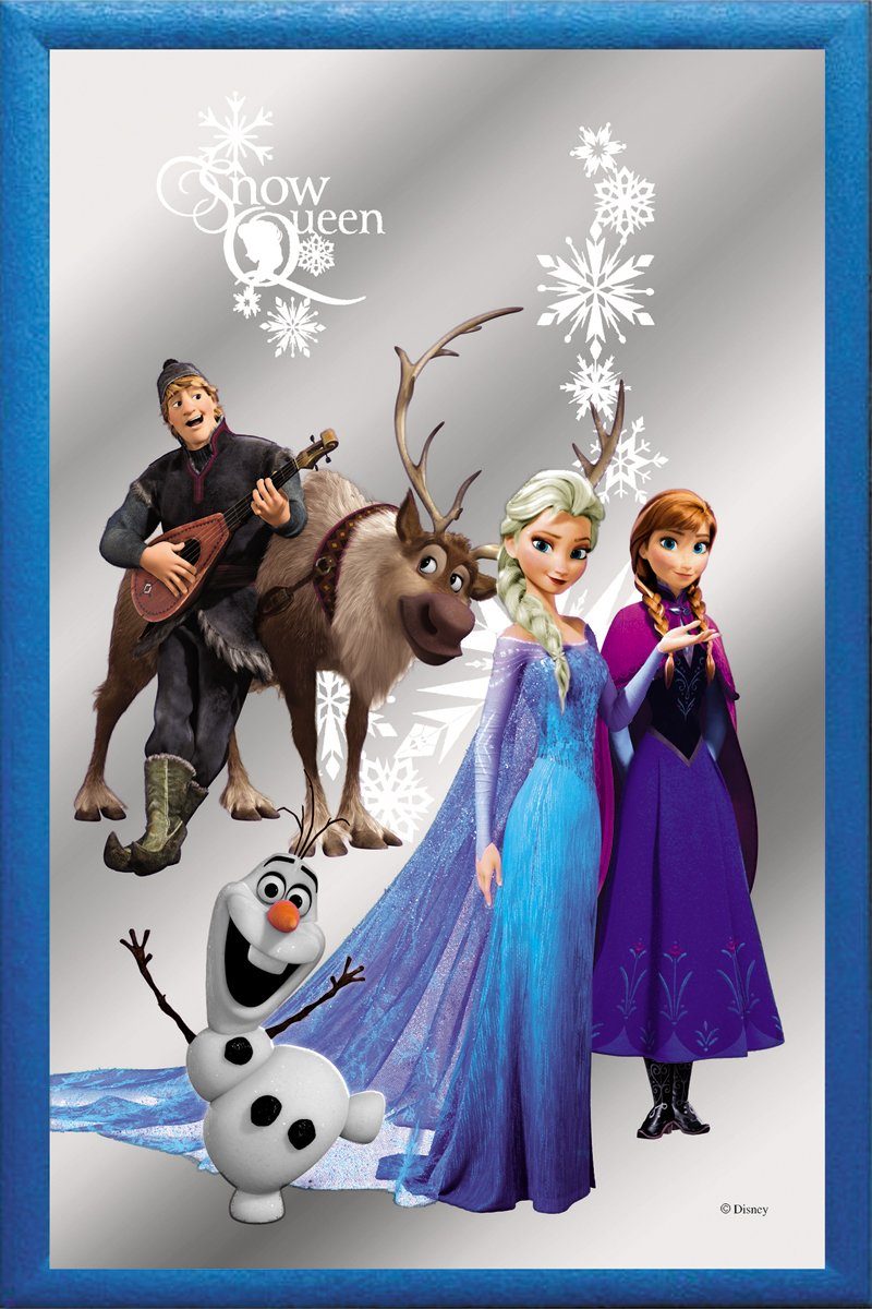 Close Up Wandspiegel Disney Frozen Spiegel Alle Charaktere
