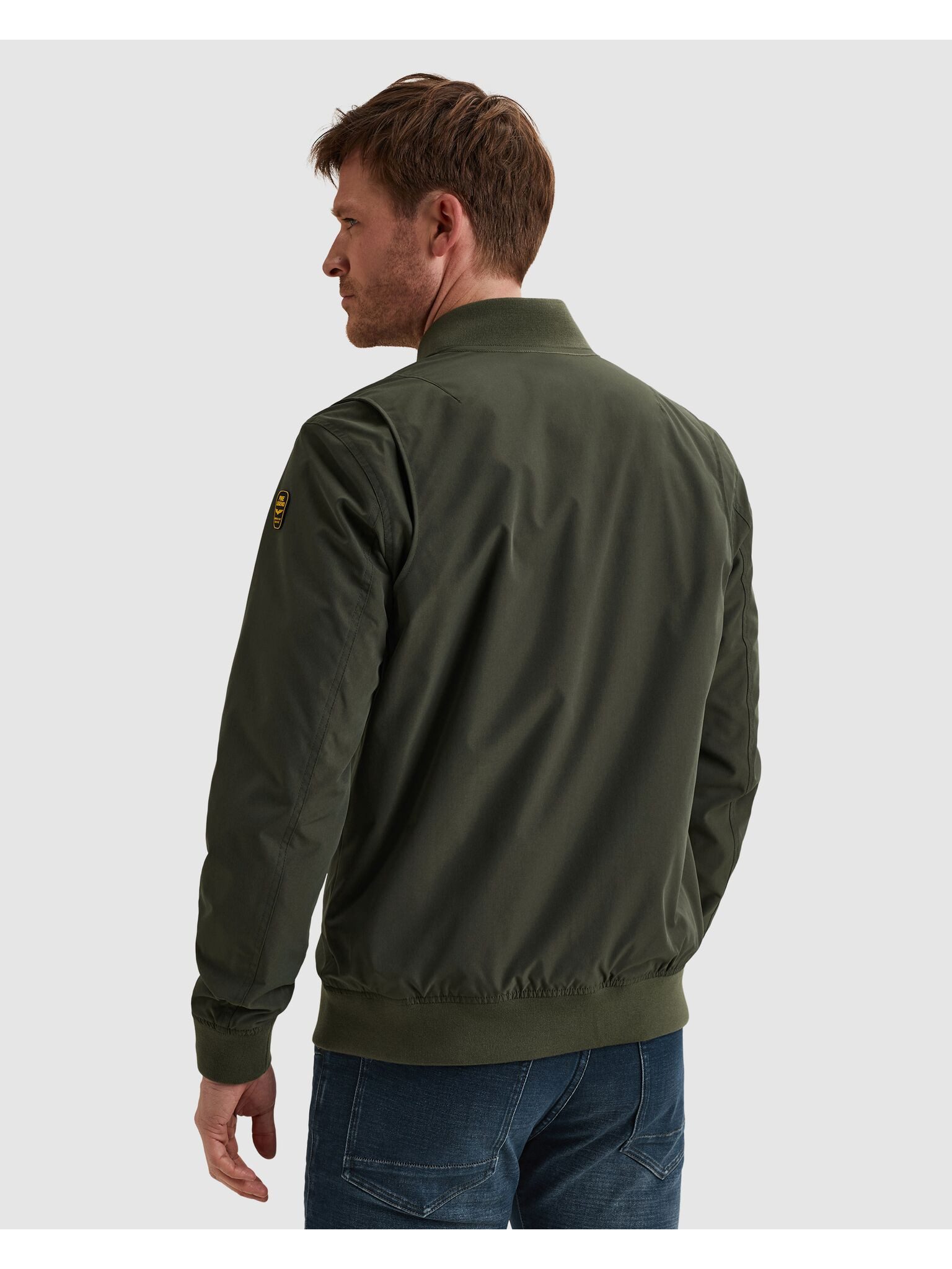 PME LEGEND Outdoorjacke Flight jacket YETTAIL - Spunner mit Rippbündchen