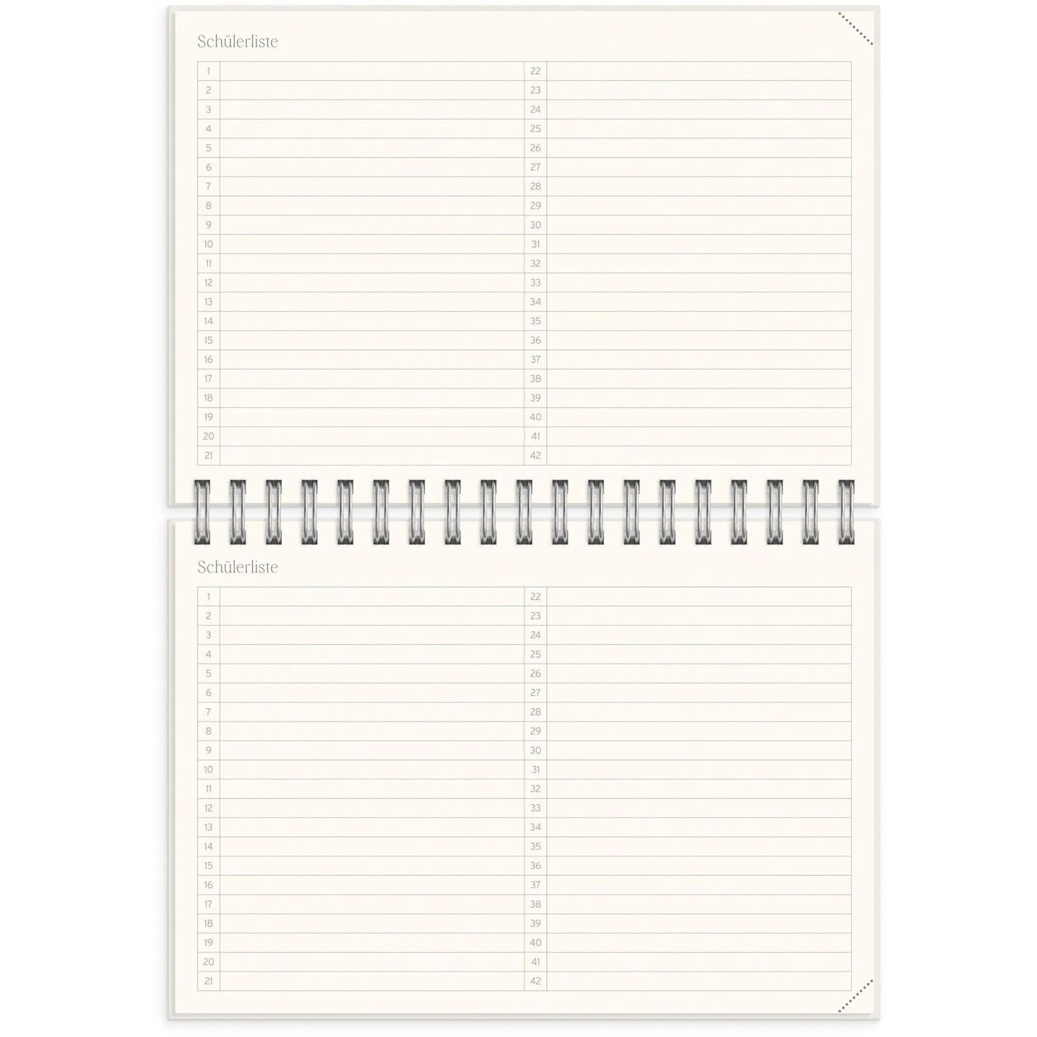 Jahresplaner Student Planner A5 26/27 Beige