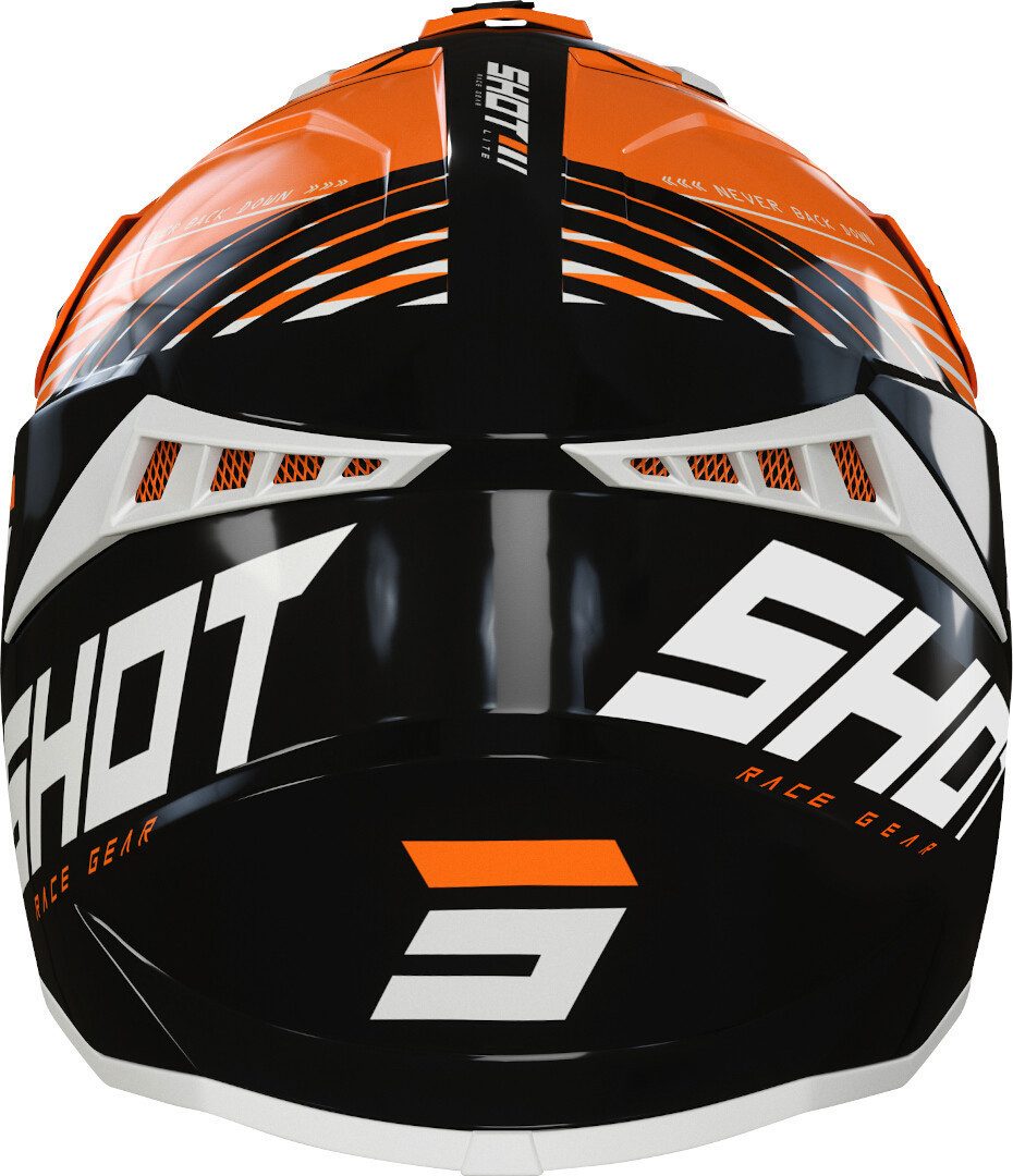 Shot Motocrosshelm Lite Fury Motocross Helm, Belüftet