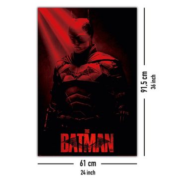 PYRAMID Poster The Batman Poster Crepuscular Rays Robert Pattinson 61 x 91,5 cm