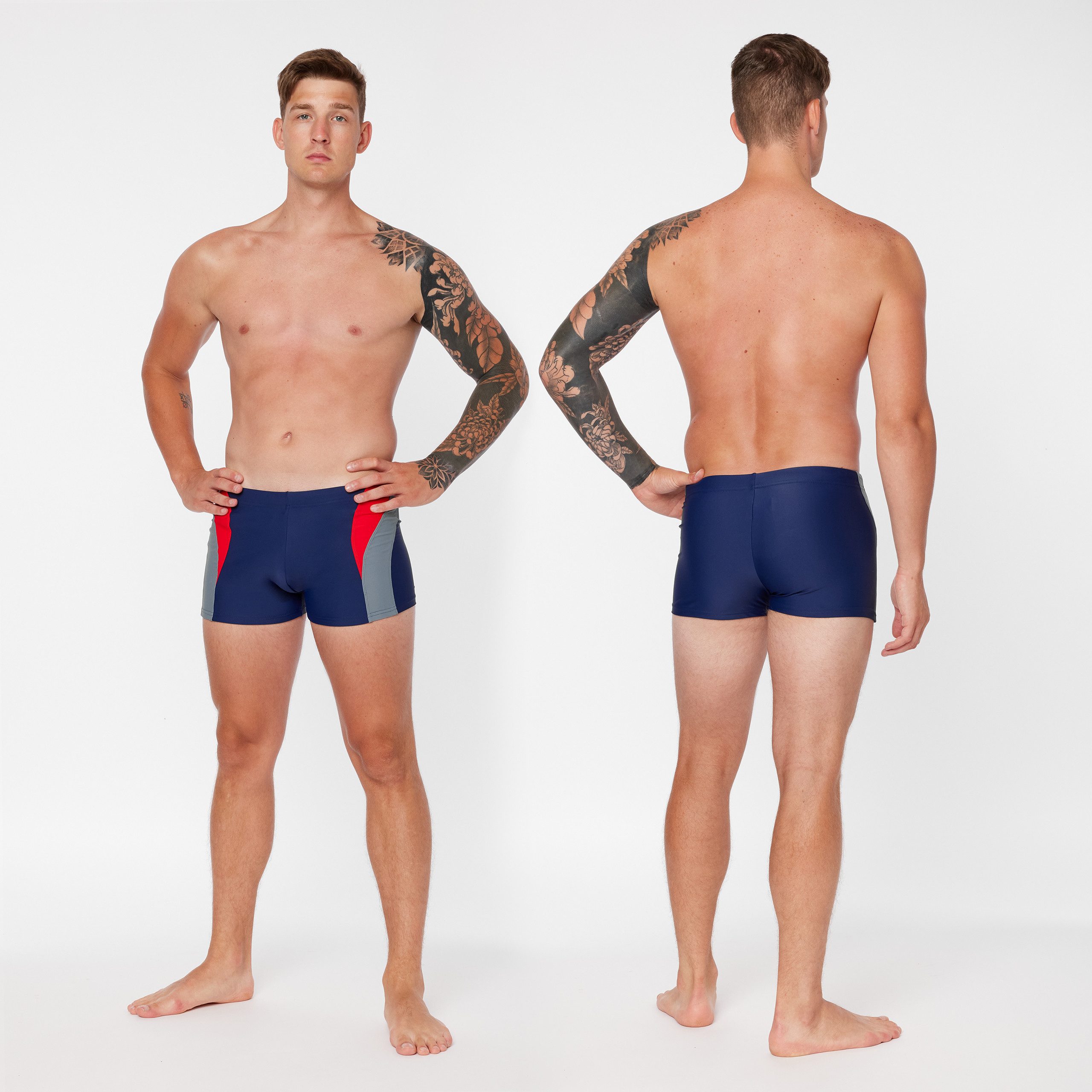 Ladeheid Badeshorts Badehose für Herren Schwimmhose LA40-255