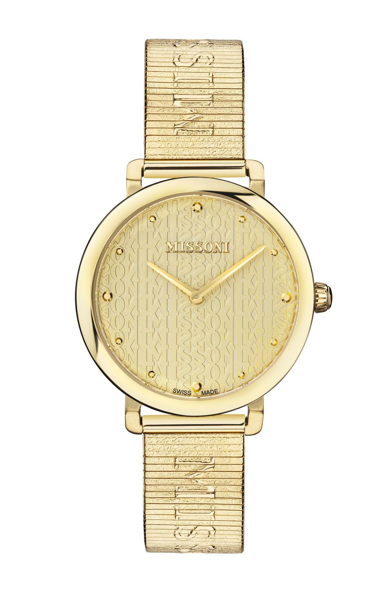 Missoni Mechanische Uhr Analoguhren für Damen, (1-tlg., Mechanische Uhr)